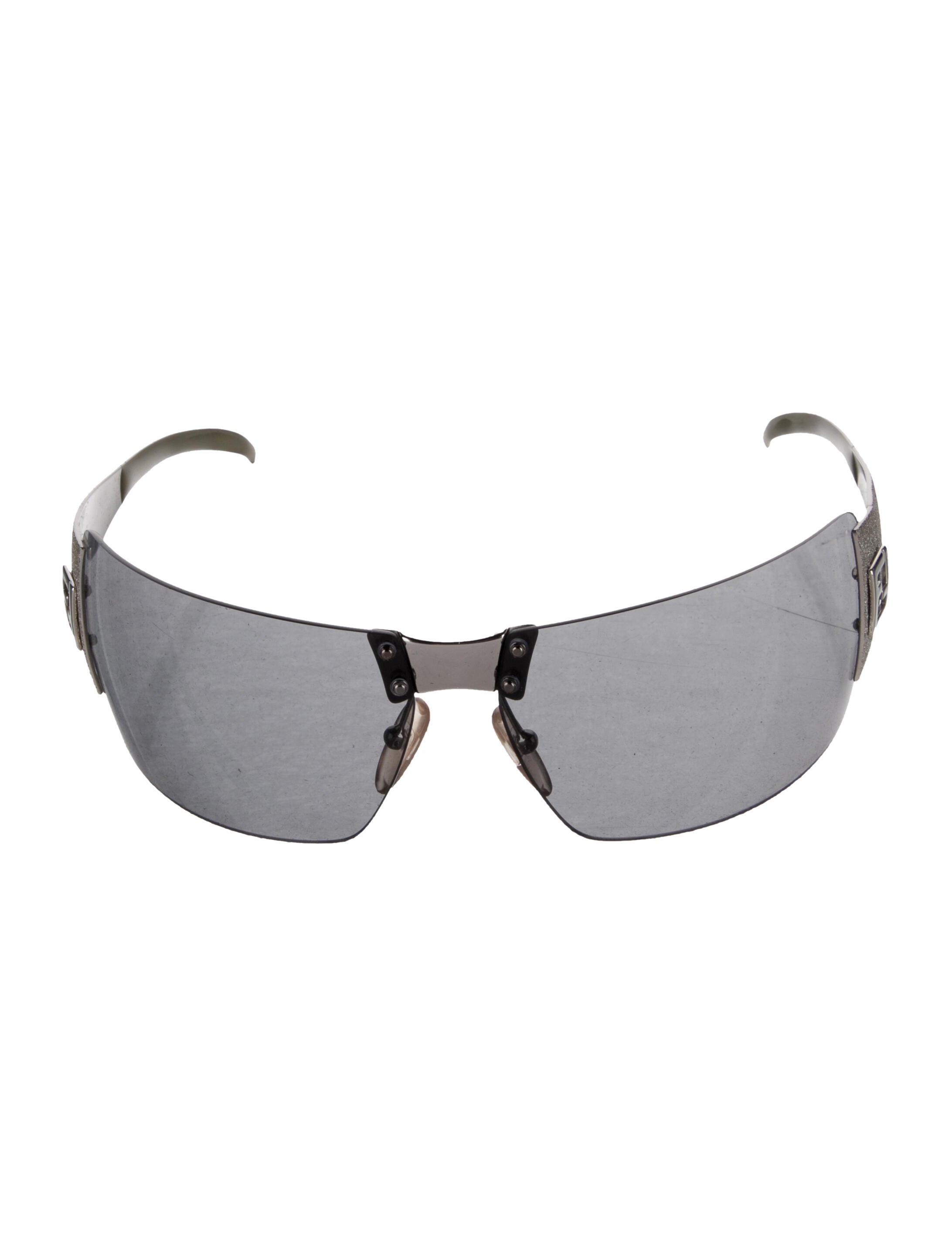 Fendi Shield Tinted Sunglasses
