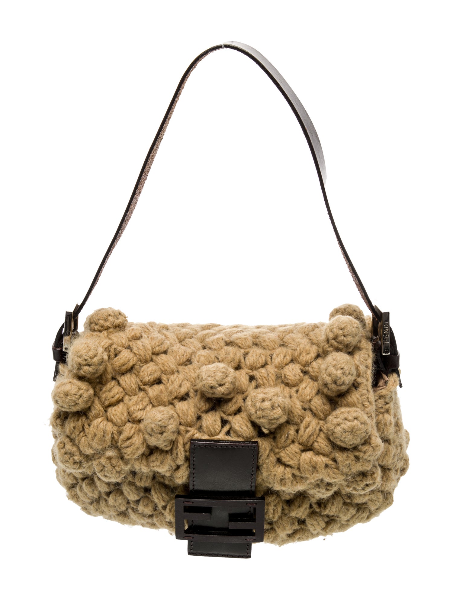 Fendi Wool Baguette Vintage