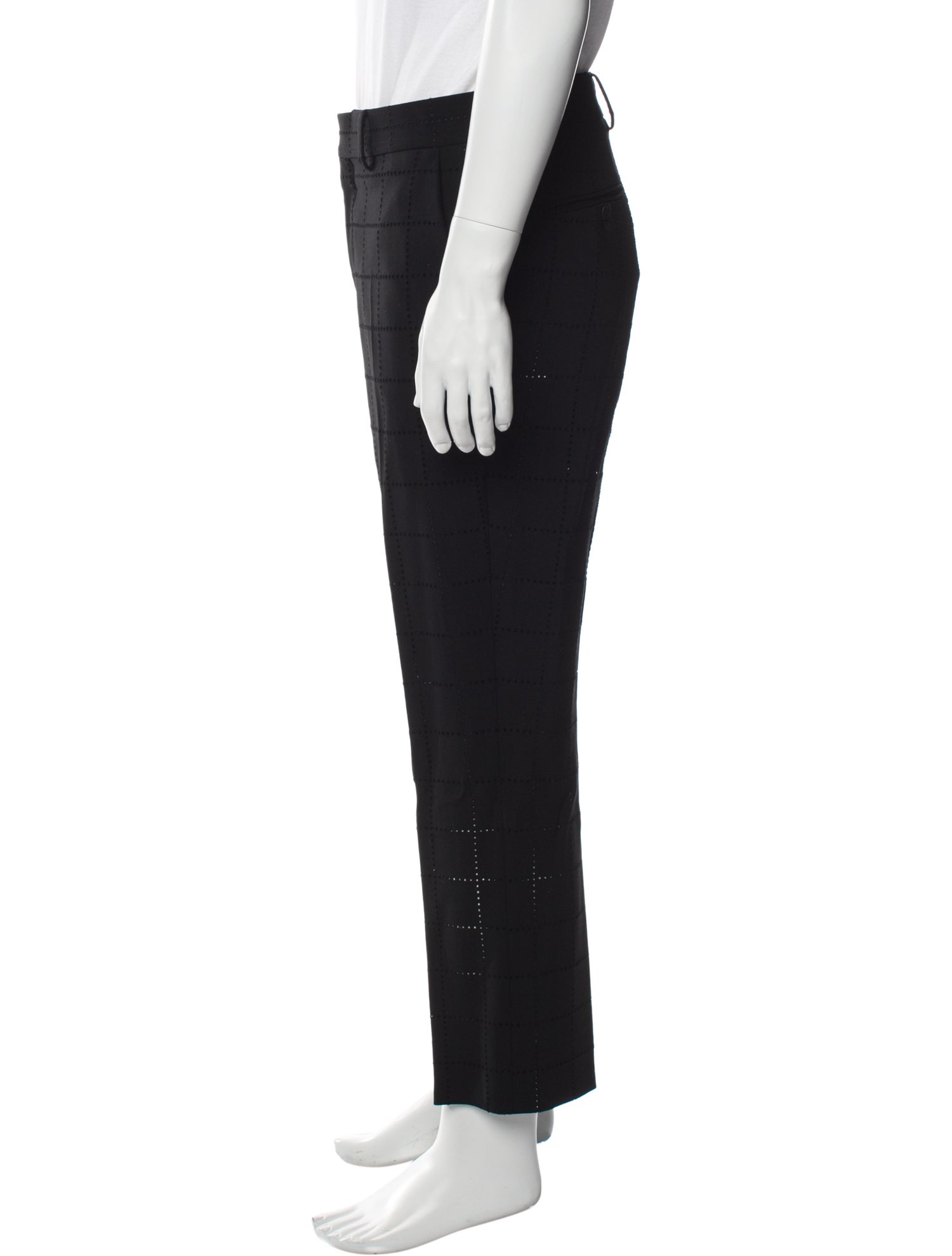 Fendi Zucca FF Logo Dress Pants