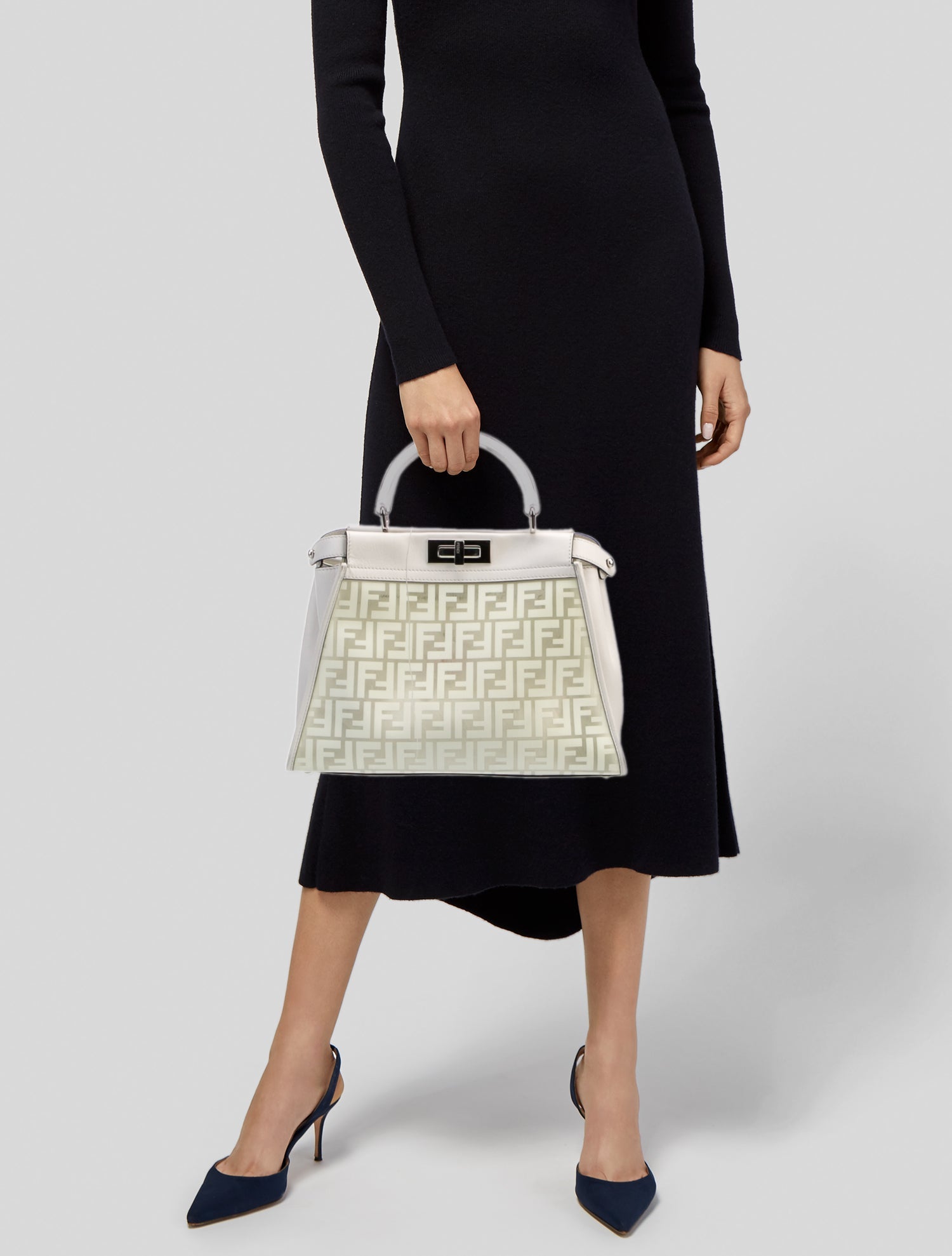 Fendi Zucca FF Peekaboo Medium