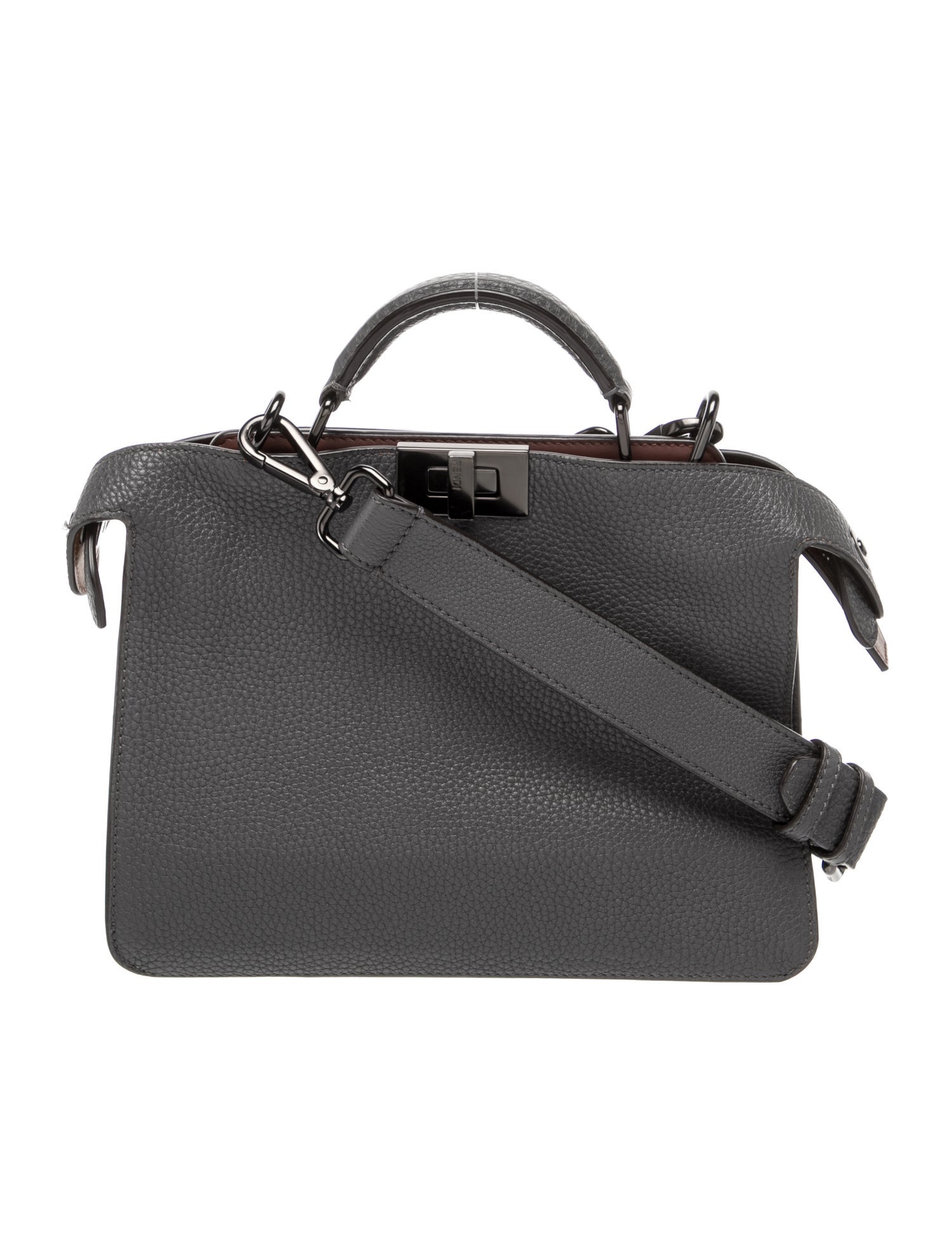 Fendi Leather Peekaboo Small 2024