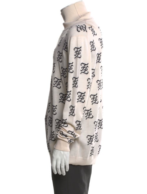 Fendi Wool Printed Pullover