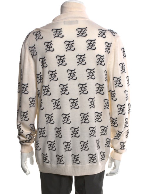 Fendi Wool Printed Pullover