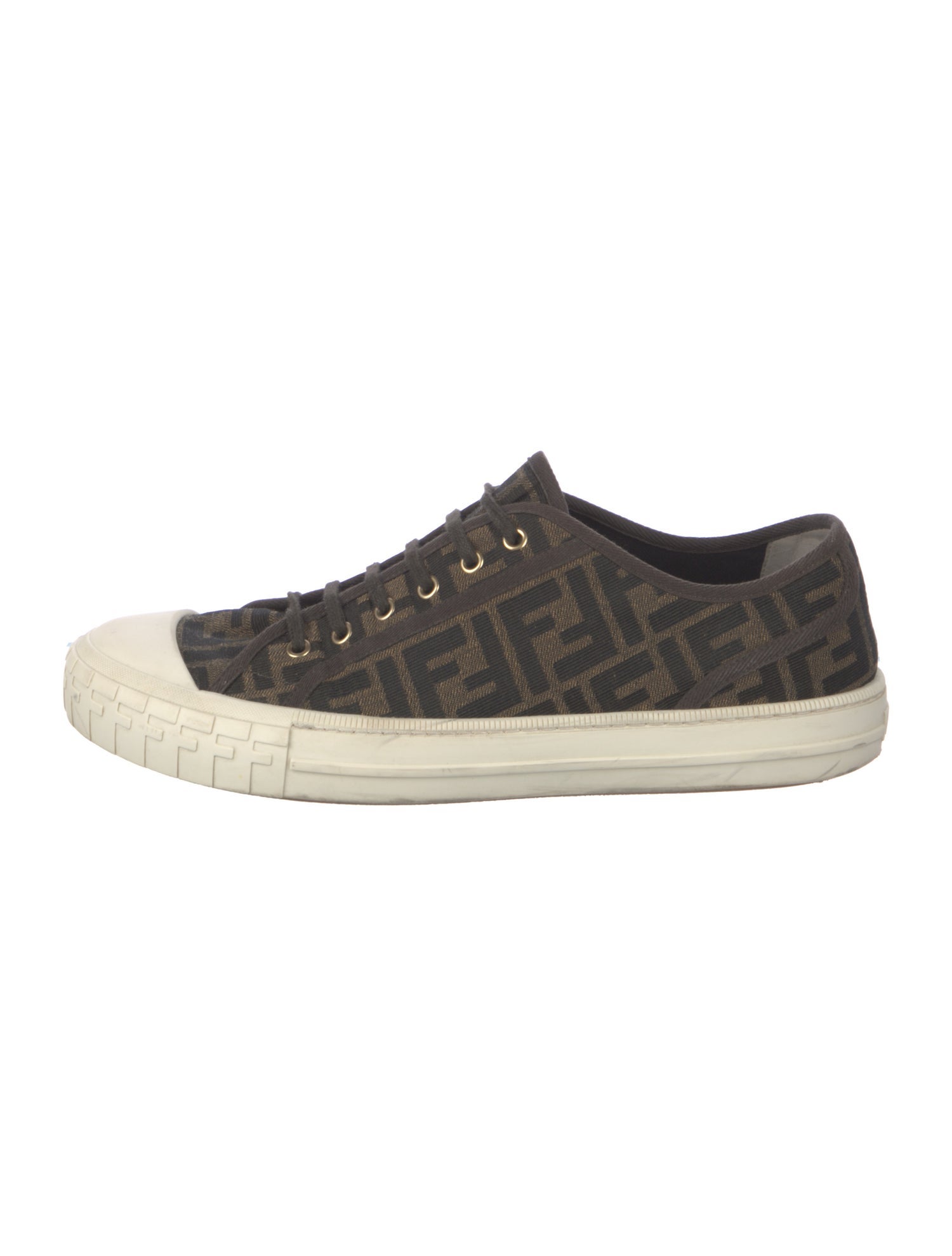 Fendi Zucca FF Logo Printed Sneakers