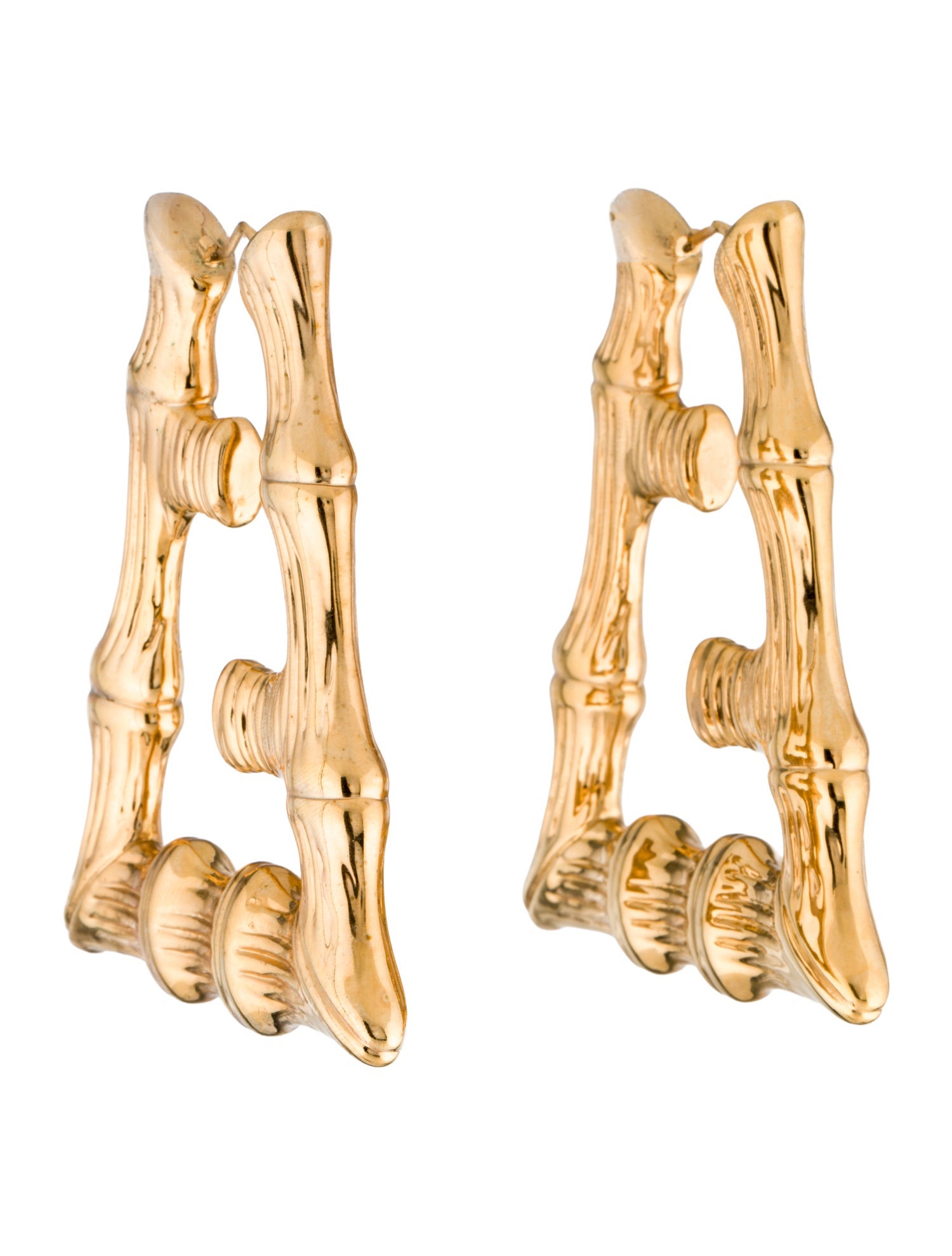 Fendi FF Bamboo Drop Earring