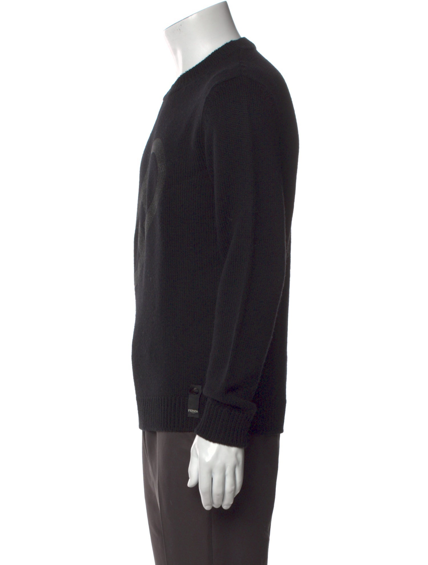 Fendi Zucca FF Logo Wool Pullover