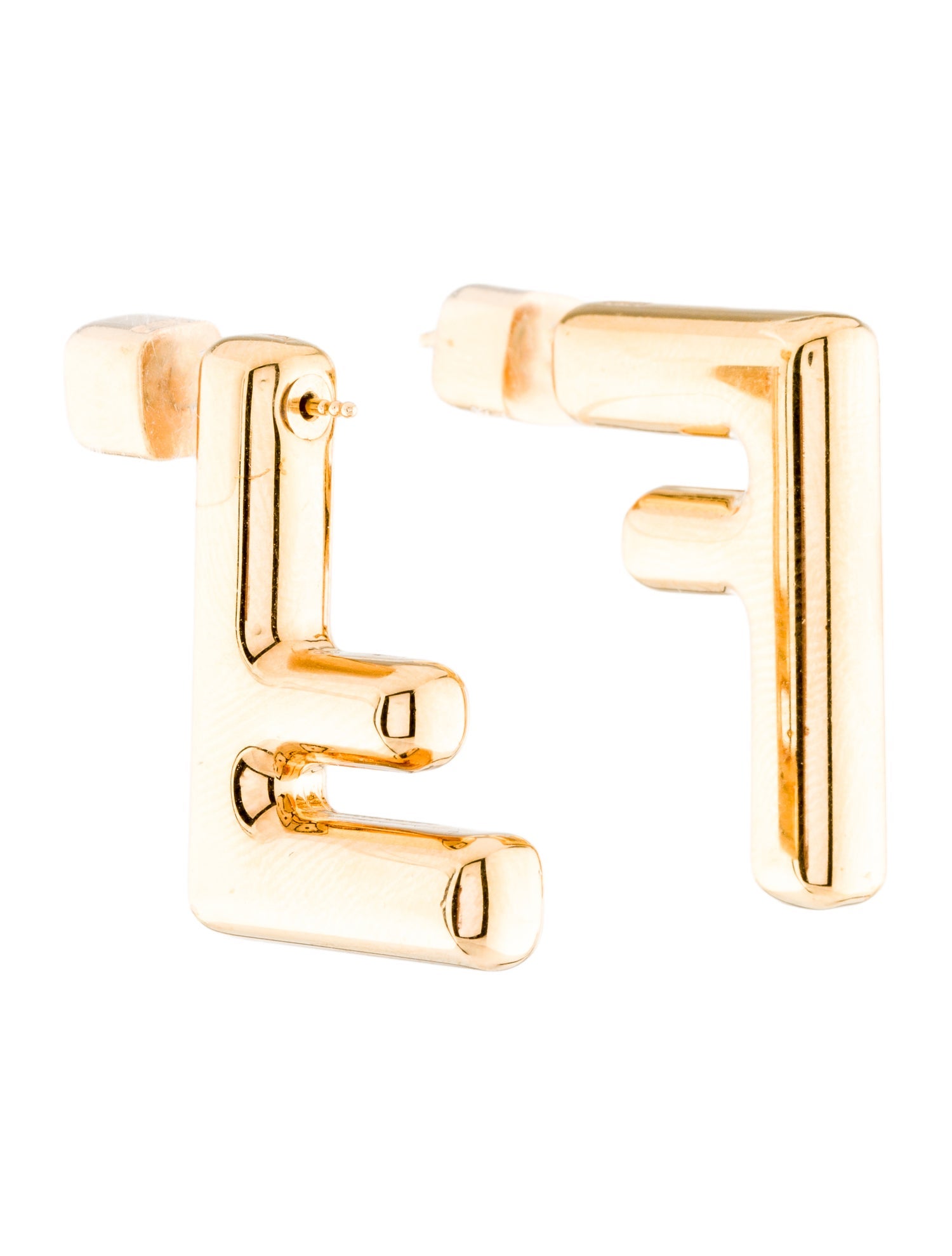 Fendi FF Drop Earrings