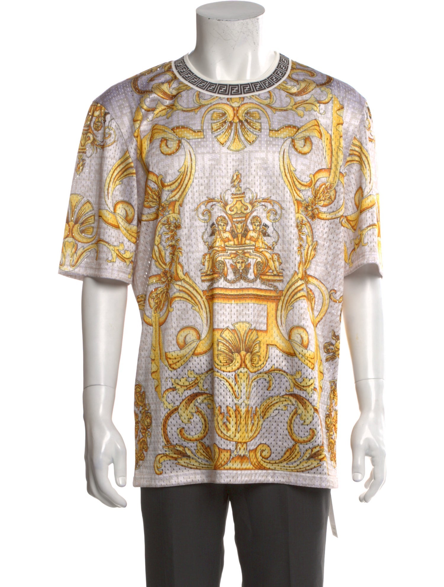Fendi Graphic Print Short Sleeve Shirt