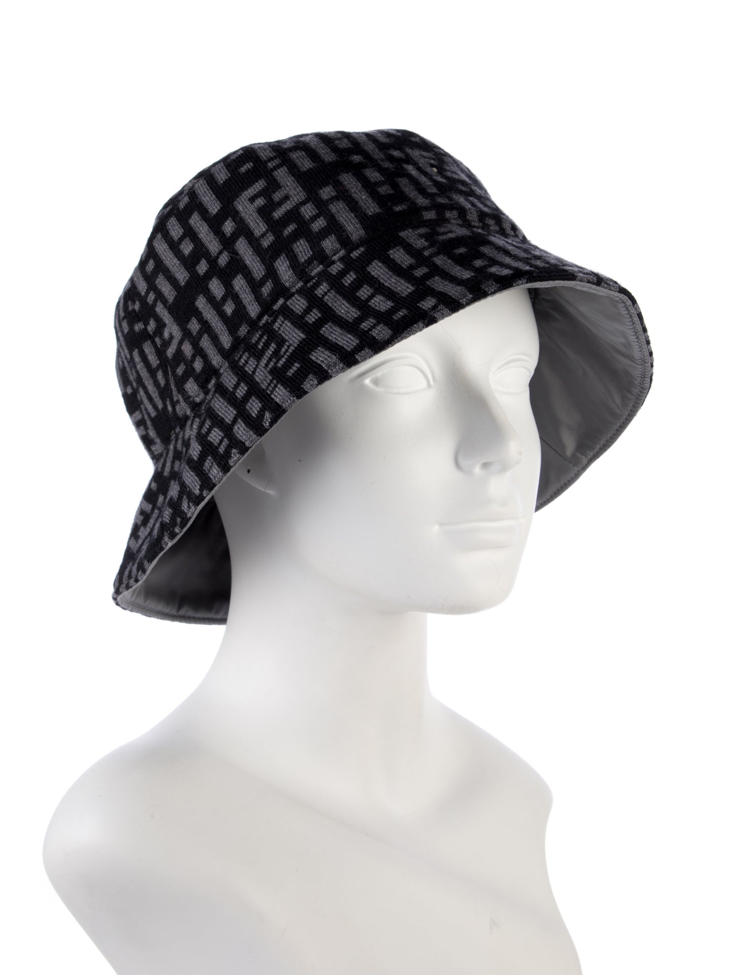 Fendi Wool Zucca Bucket Hat