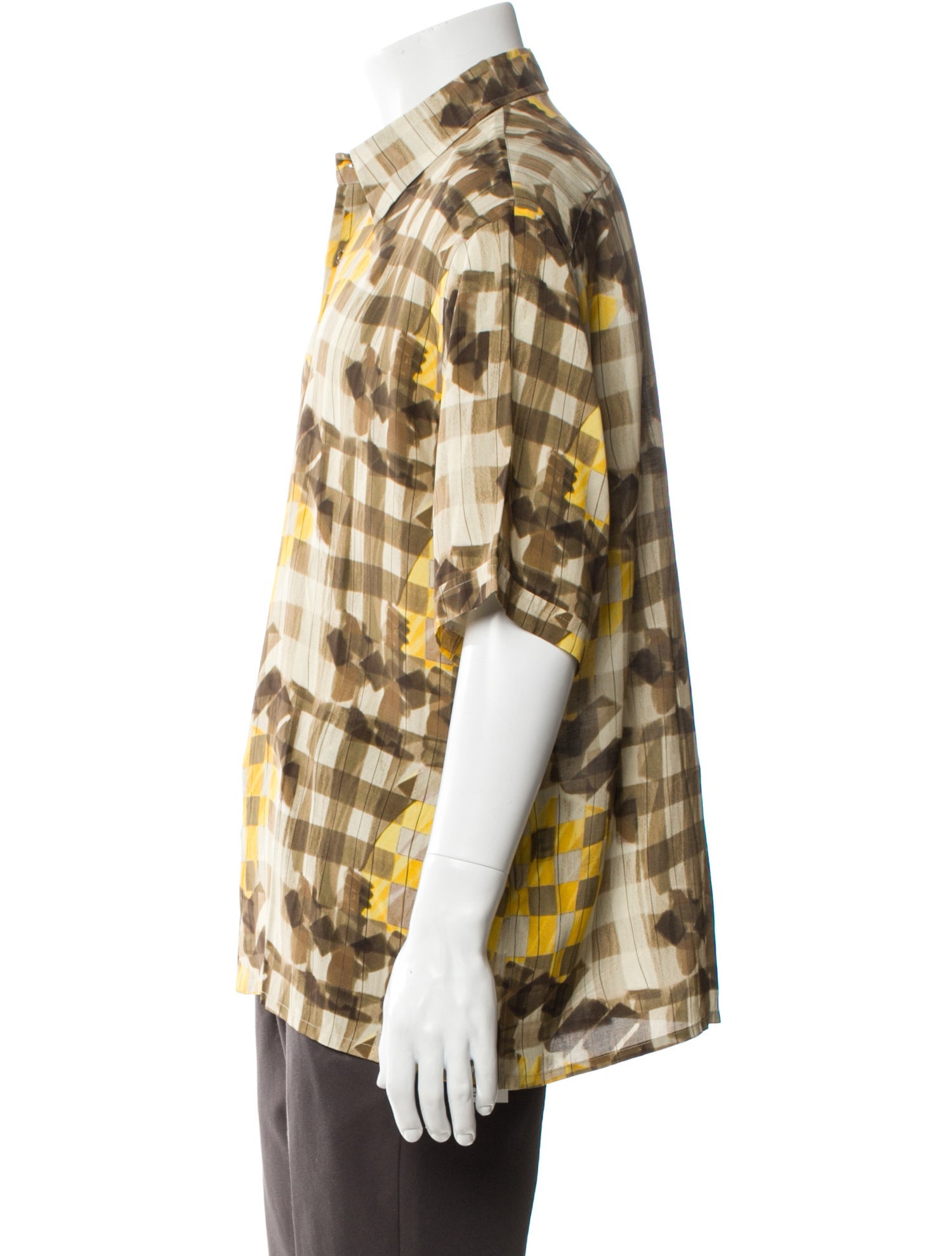 Fendi Printed Short Sleeve Shirt