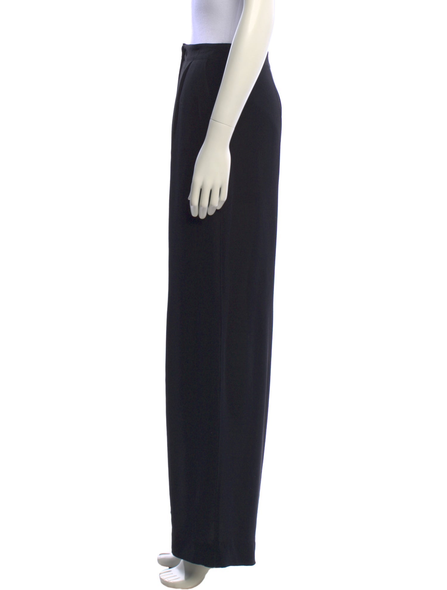Fendi Silk Wide Leg Pants