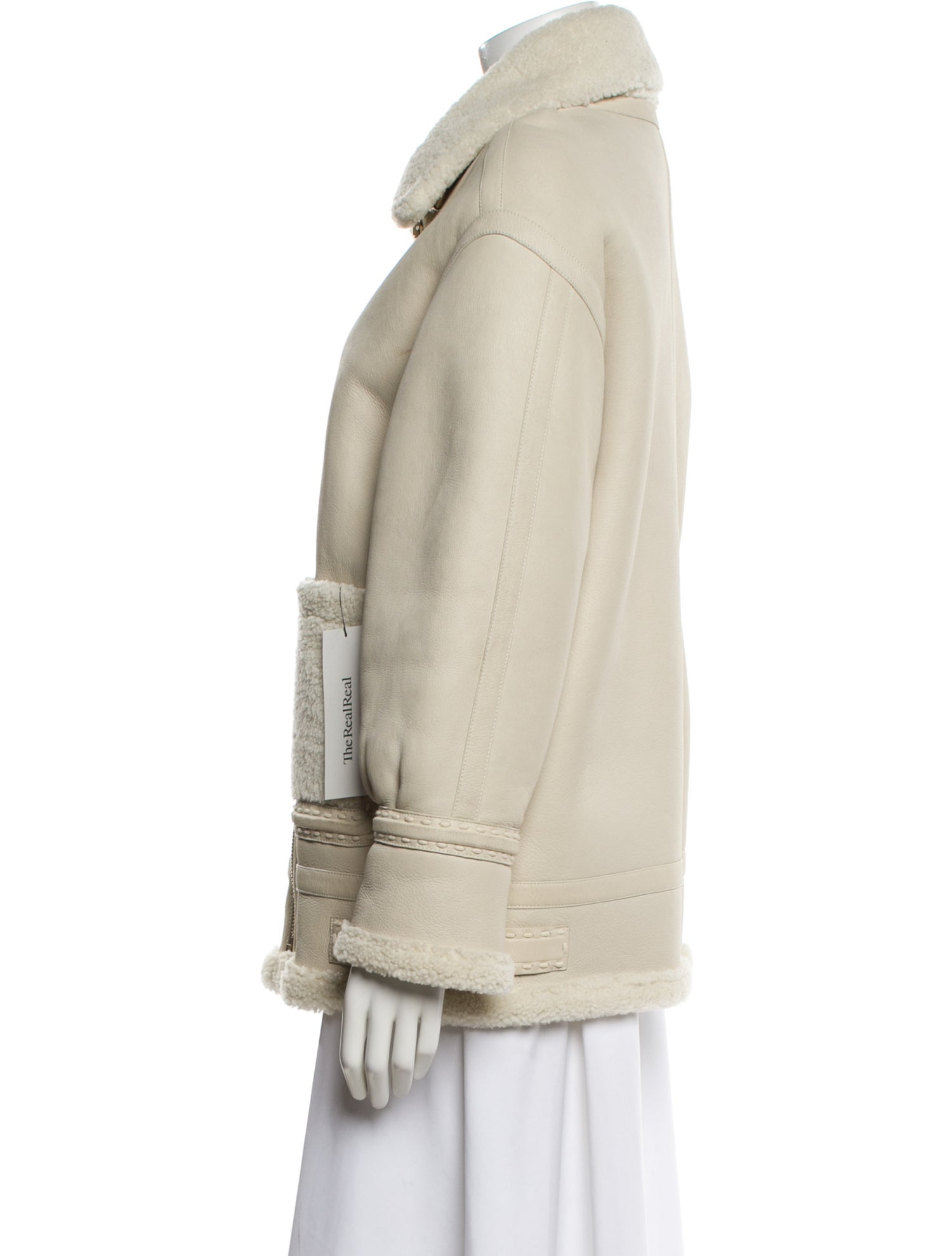 Fendi 2022 Shearling Fur Coat