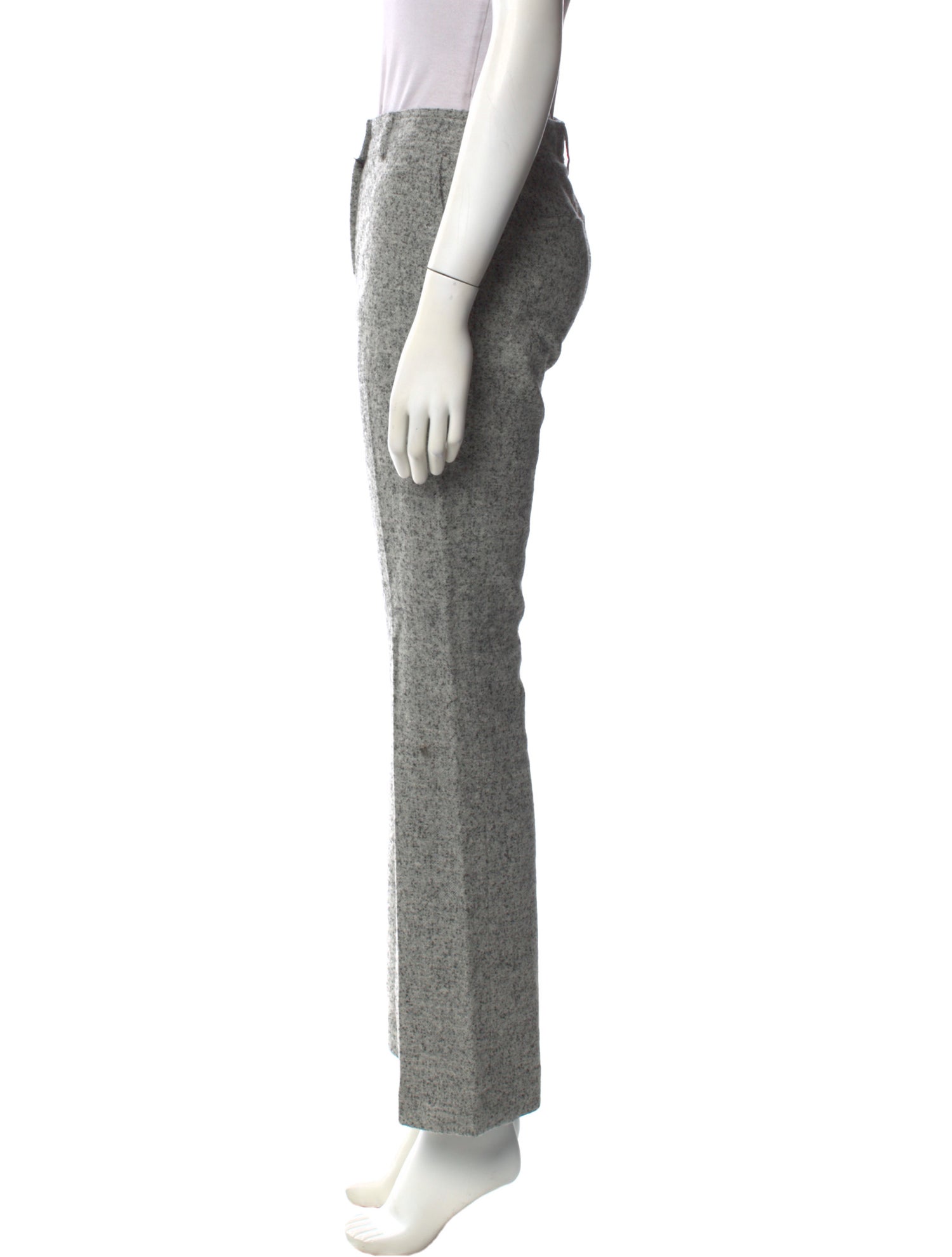 Fendi Alpaca Wide Leg Pants