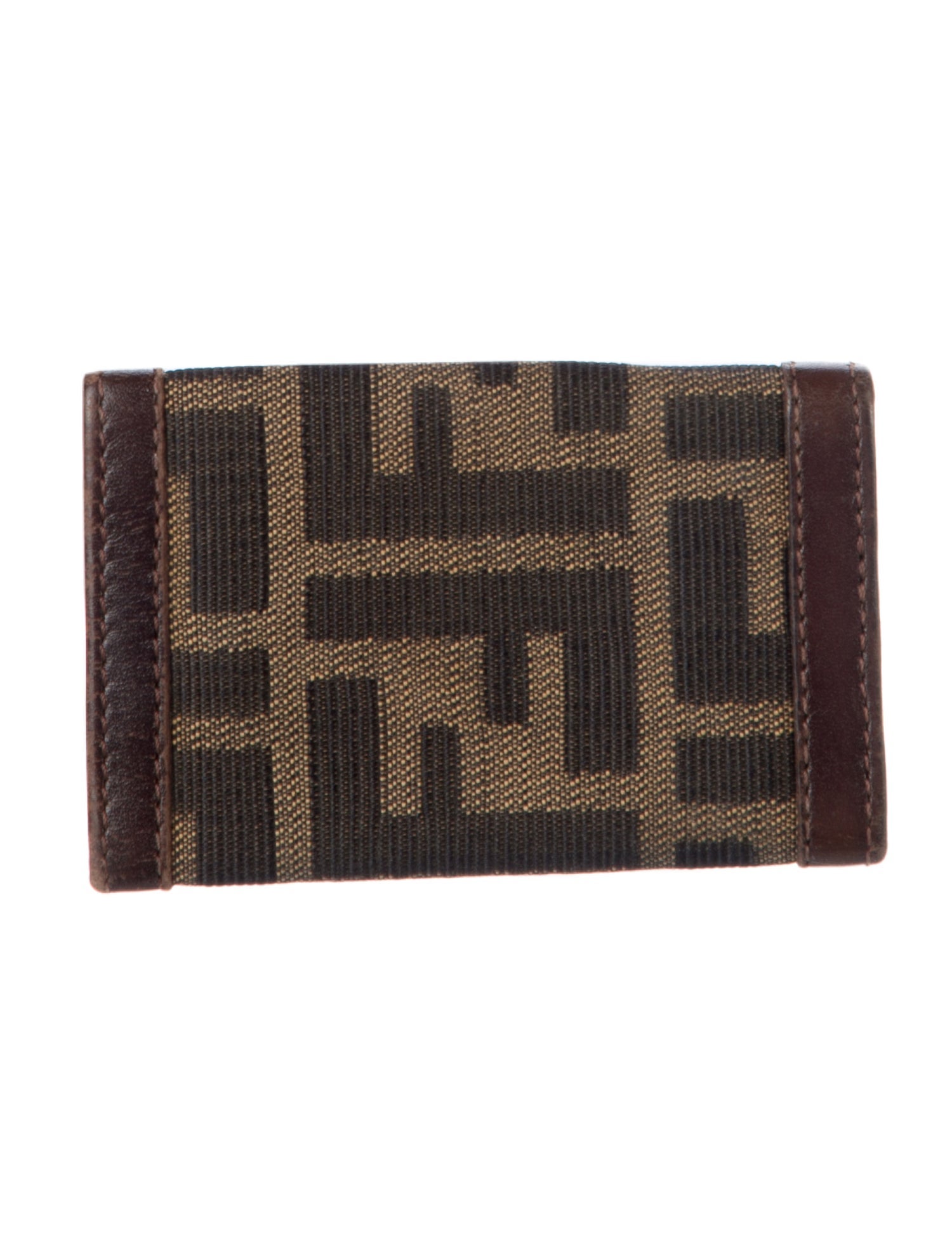 Fendi Zucca FF Logo Key Holder