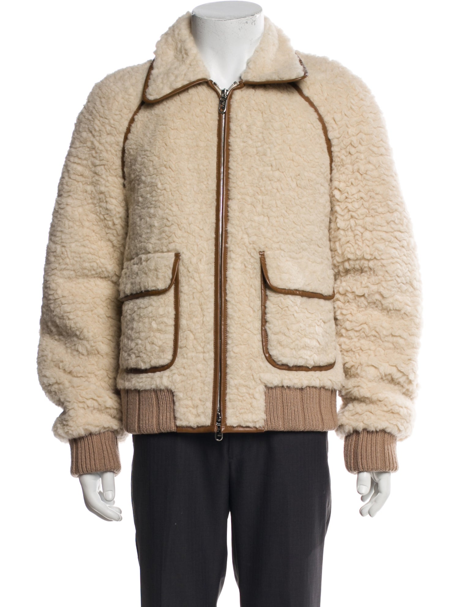Fendi Alpaca Puffer Coat