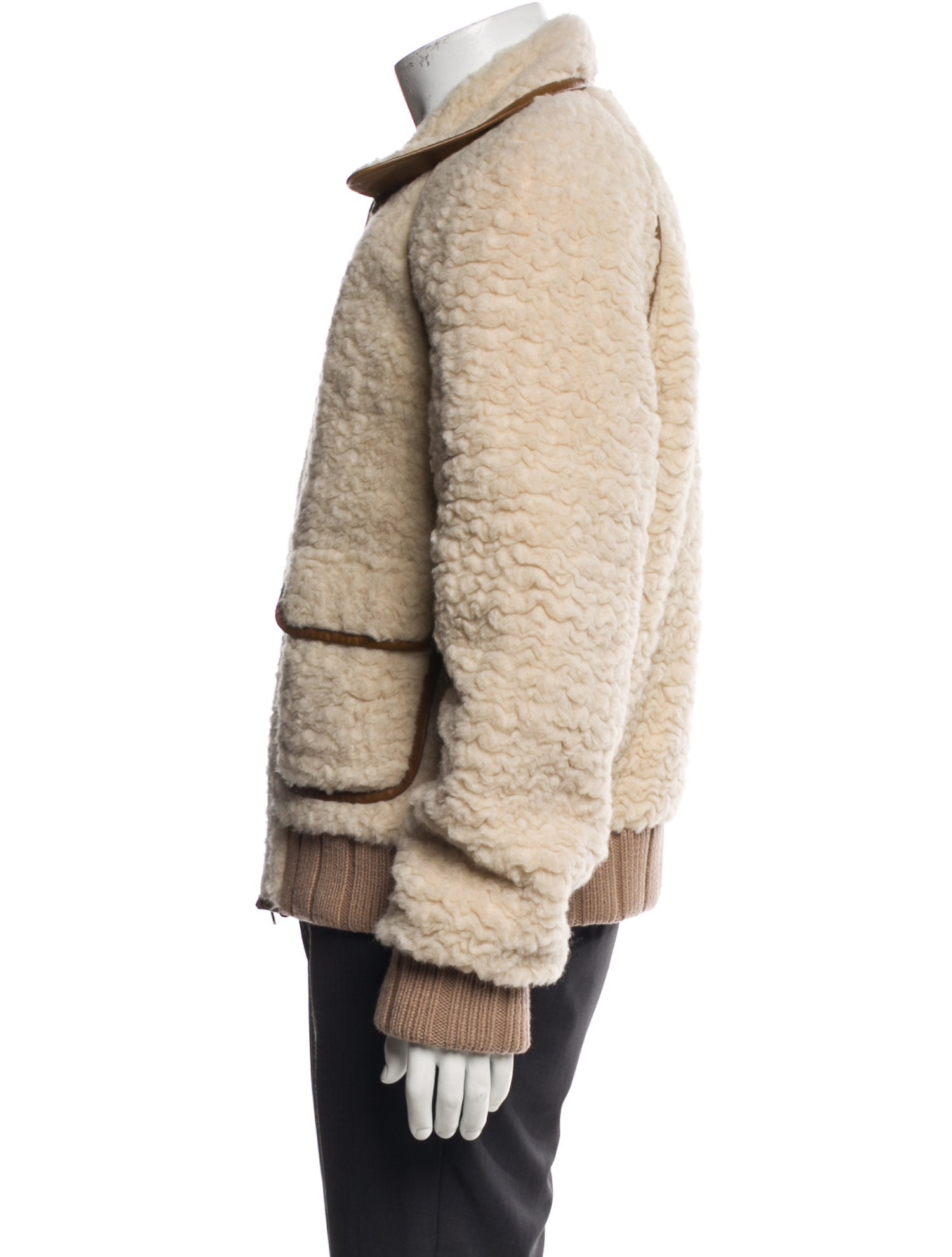 Fendi Alpaca Puffer Coat