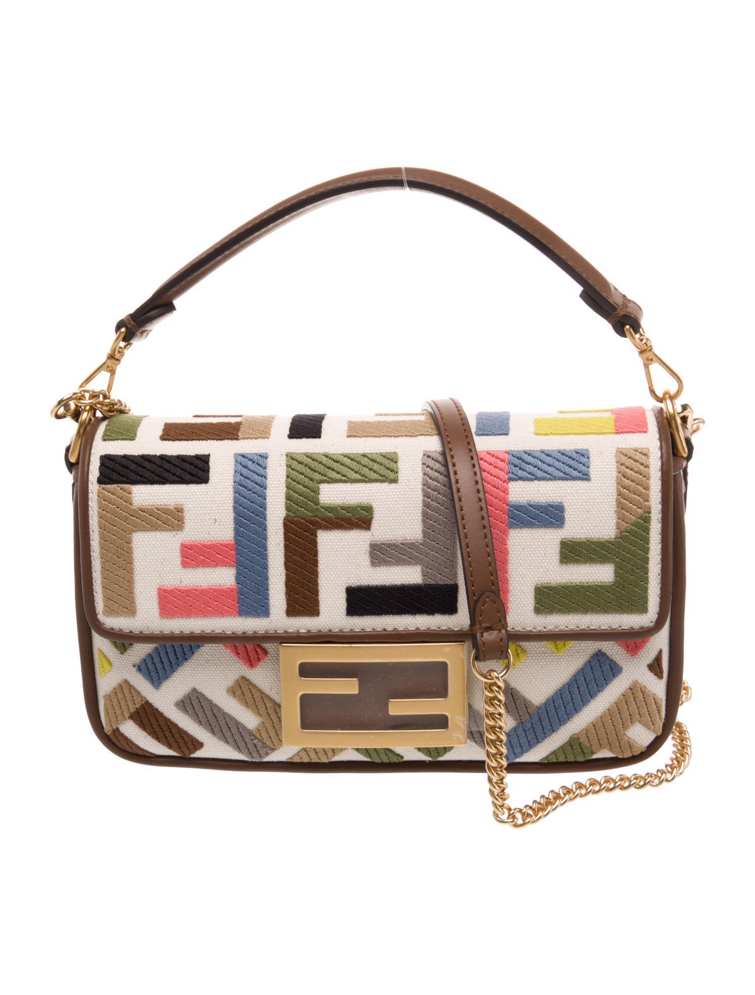Fendi Zucca FF Baguette Mini 2024