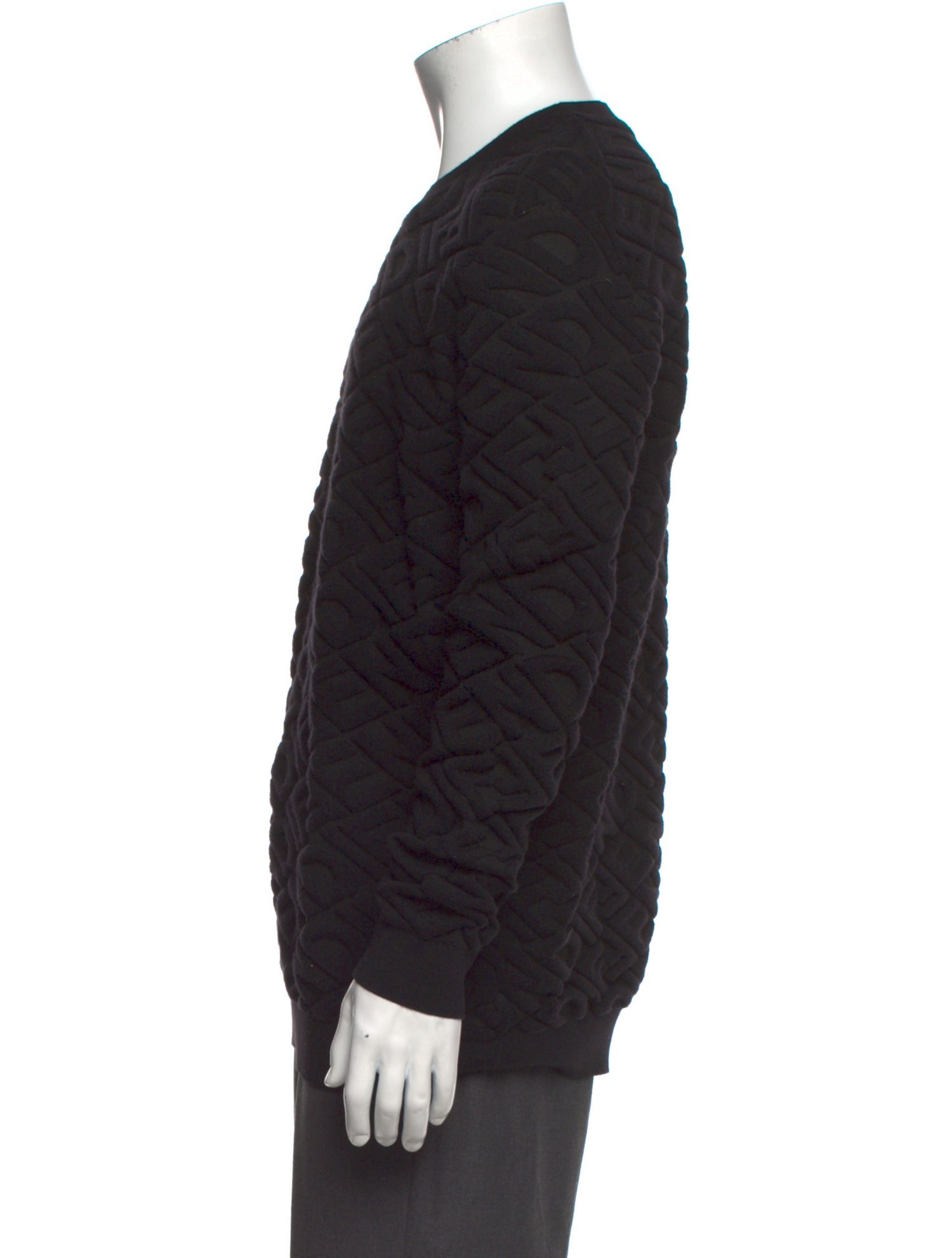 Fendi Crew Neck Long Sleeve Pullover