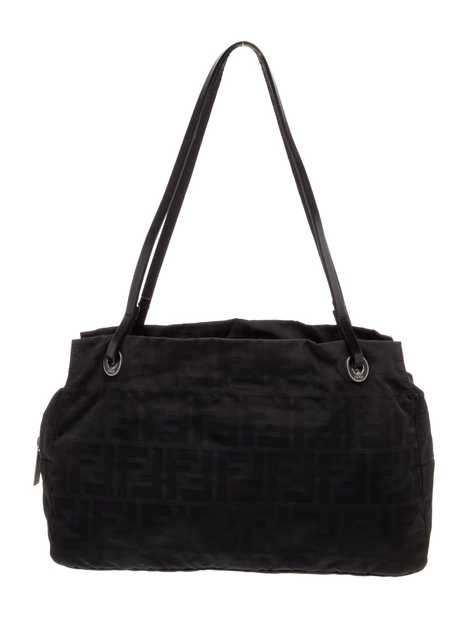 Fendi Zucca FF Shoulder Bag Vintage