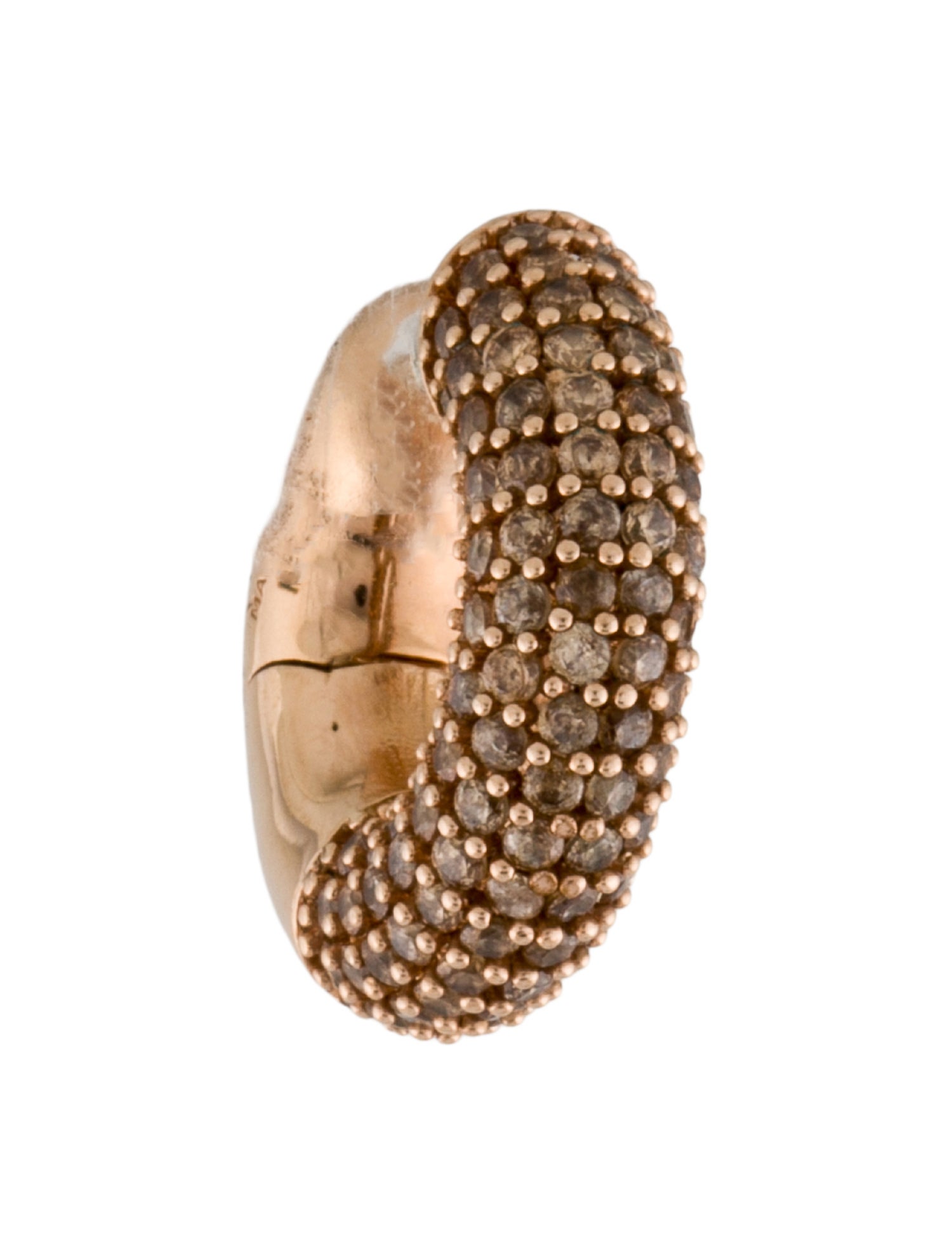 Fendi Crystal Fendioops Single Ear Cuff