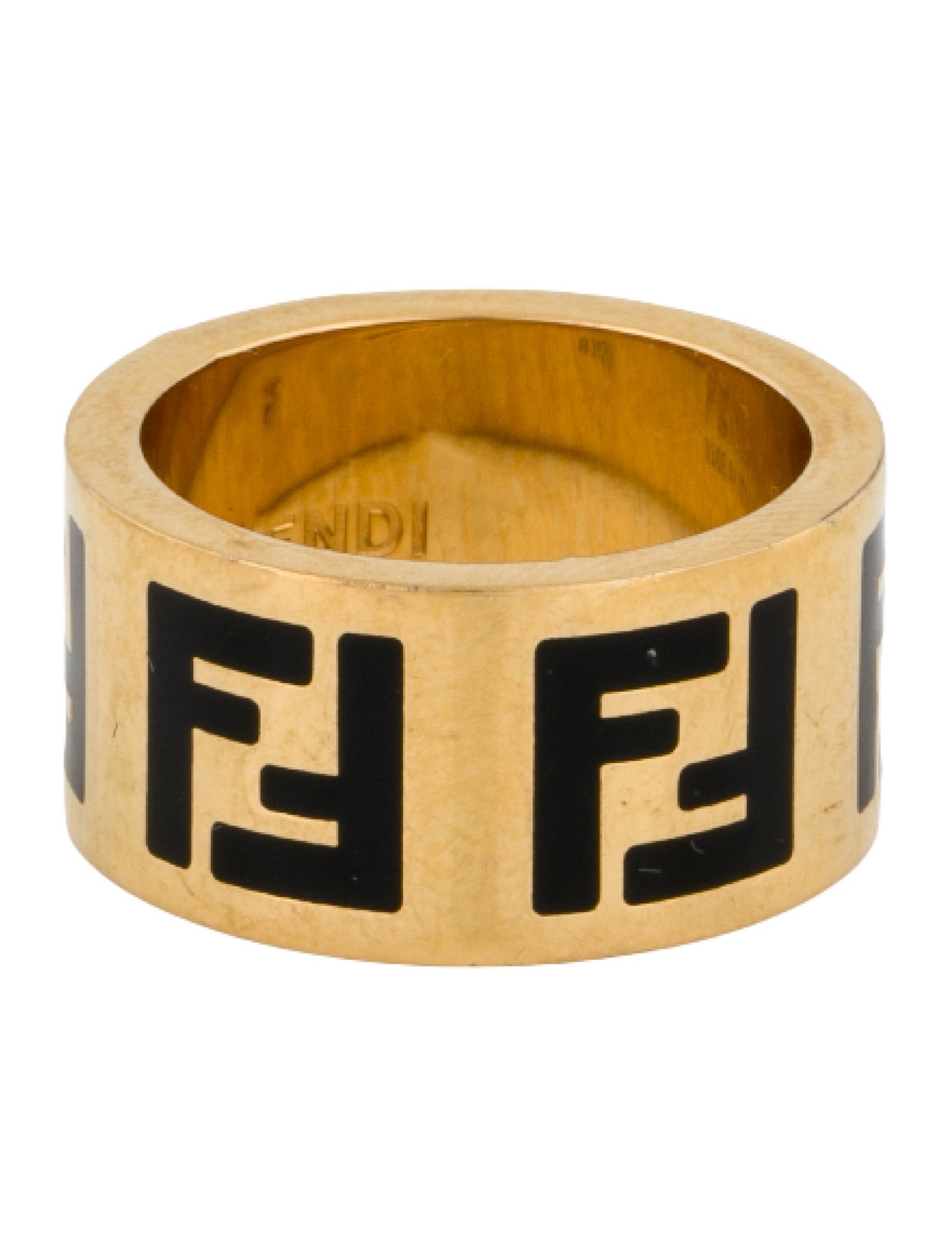 Fendi Enamel Forever Band Ring