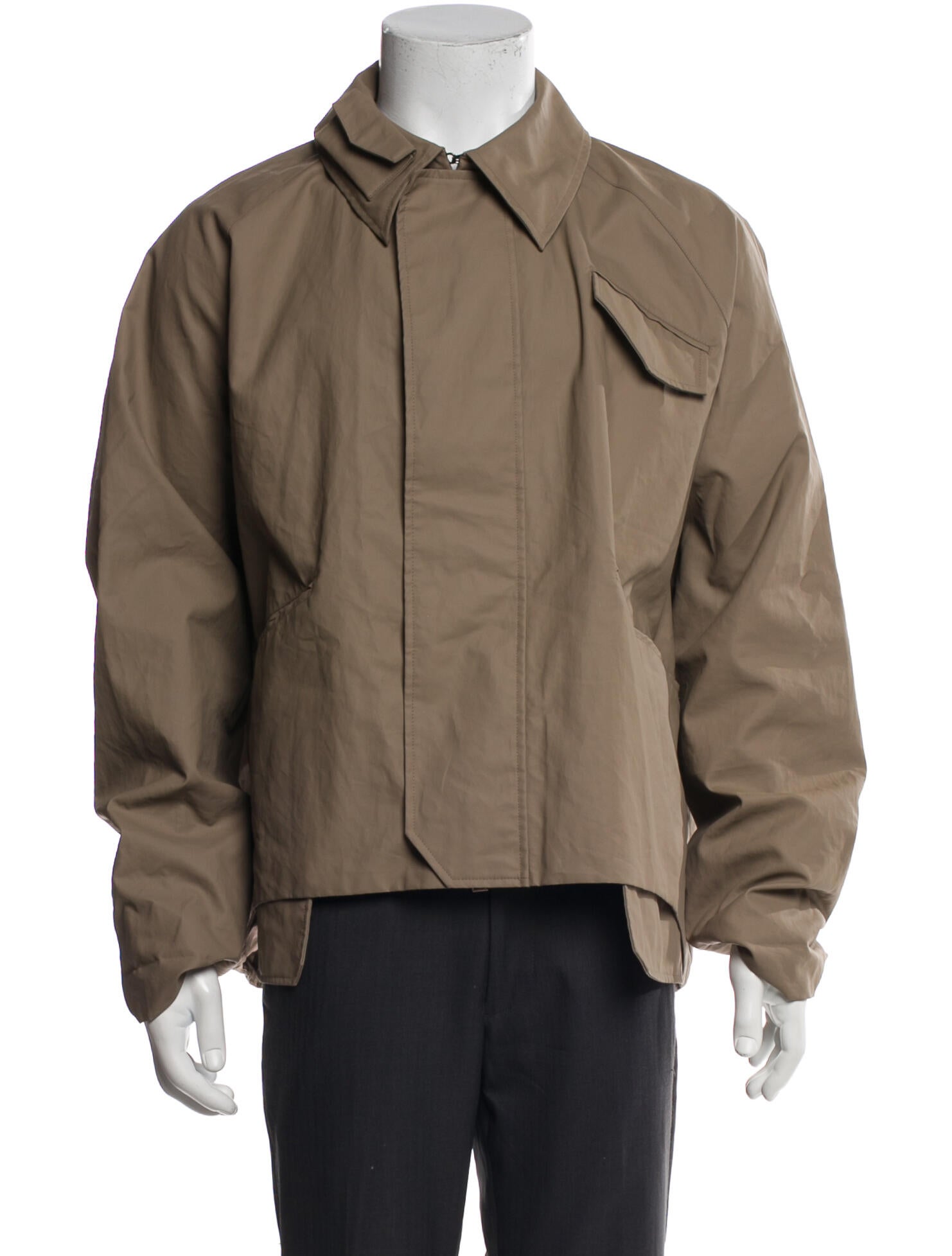 Fendi Linen Windbreaker