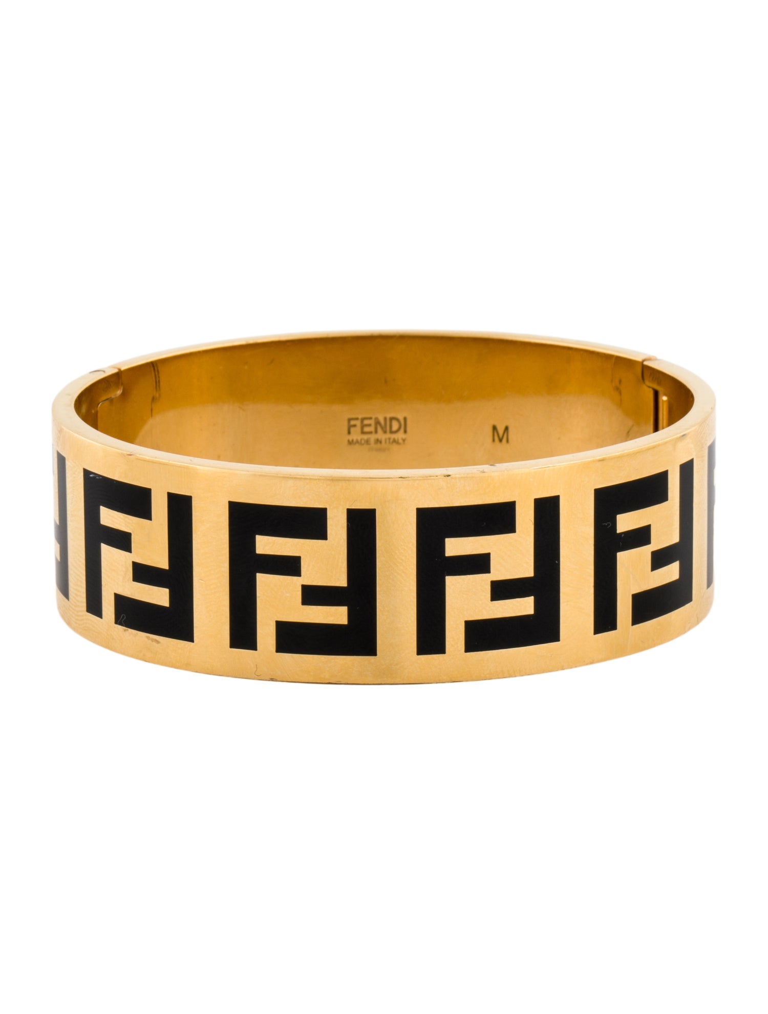 Fendi Enamel Forever Fendi Bangle Bracelet
