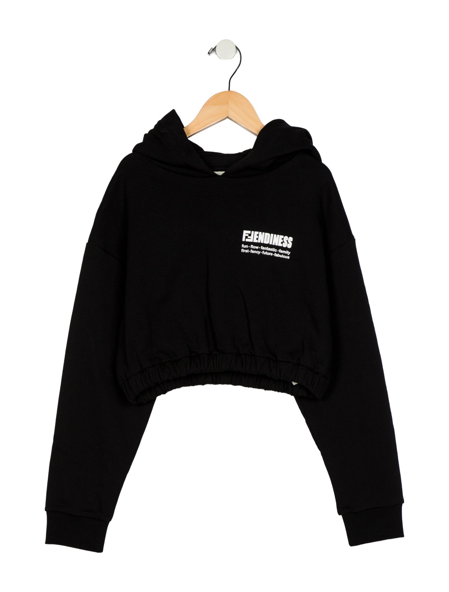 Fendi Girls' Cropped Pullover