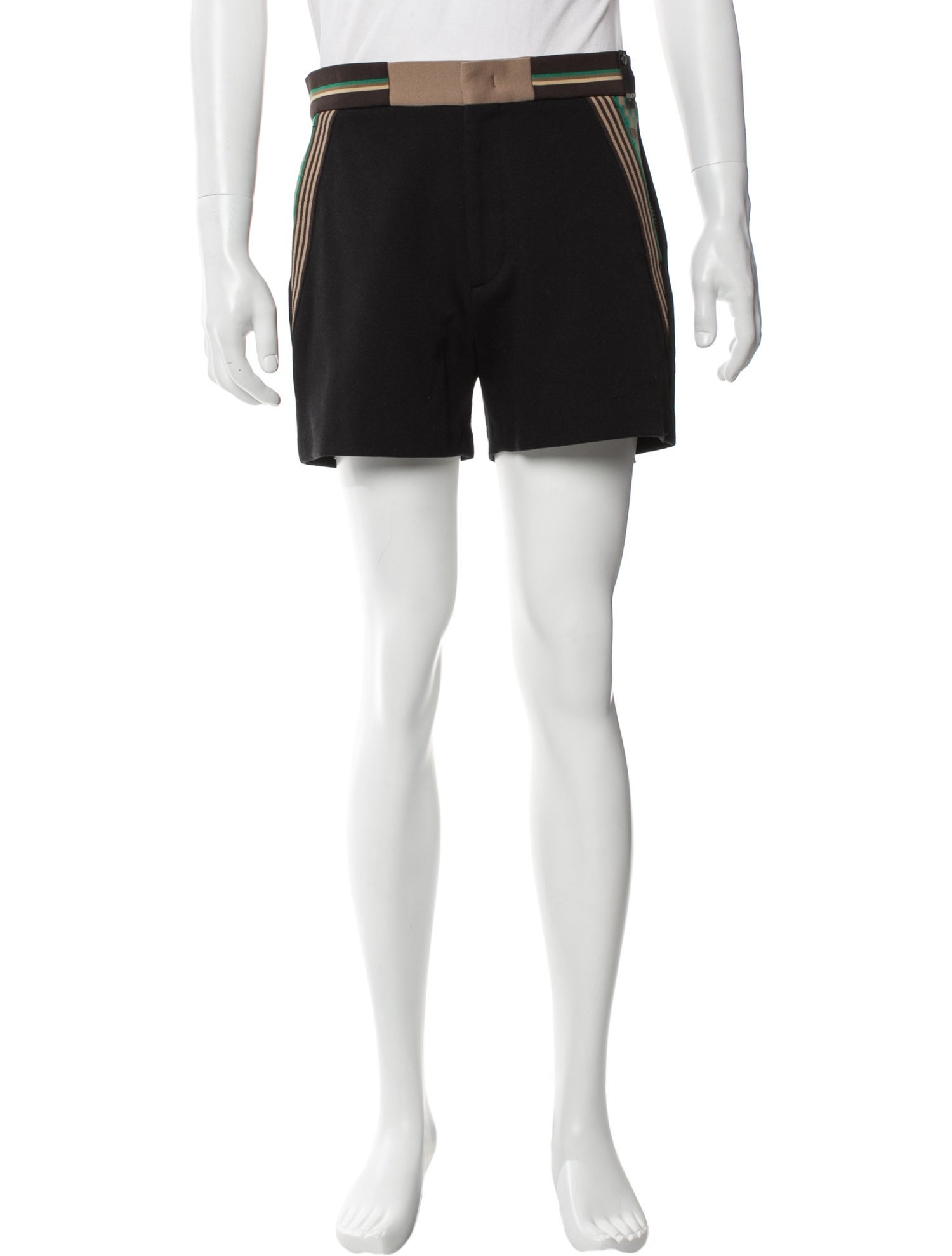 Fendi Graphic Print Athletic Shorts