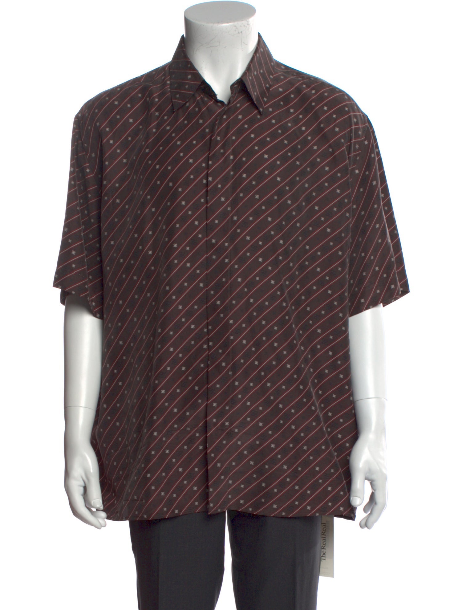 Fendi Silk Printed Shirt