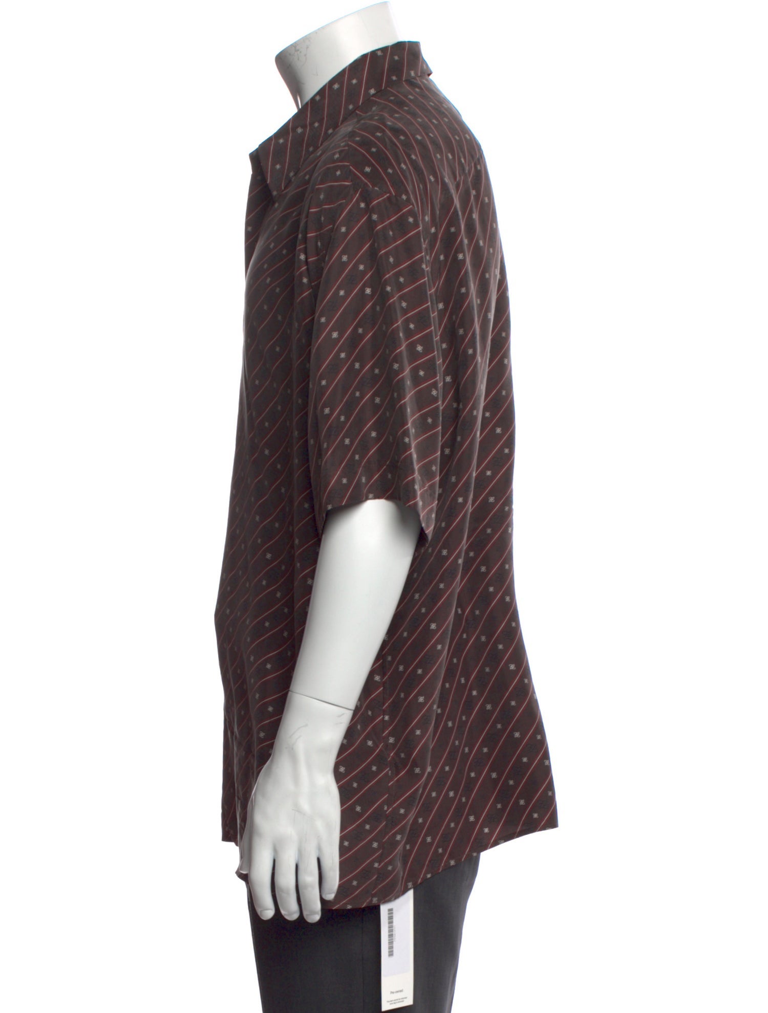 Fendi Silk Printed Shirt