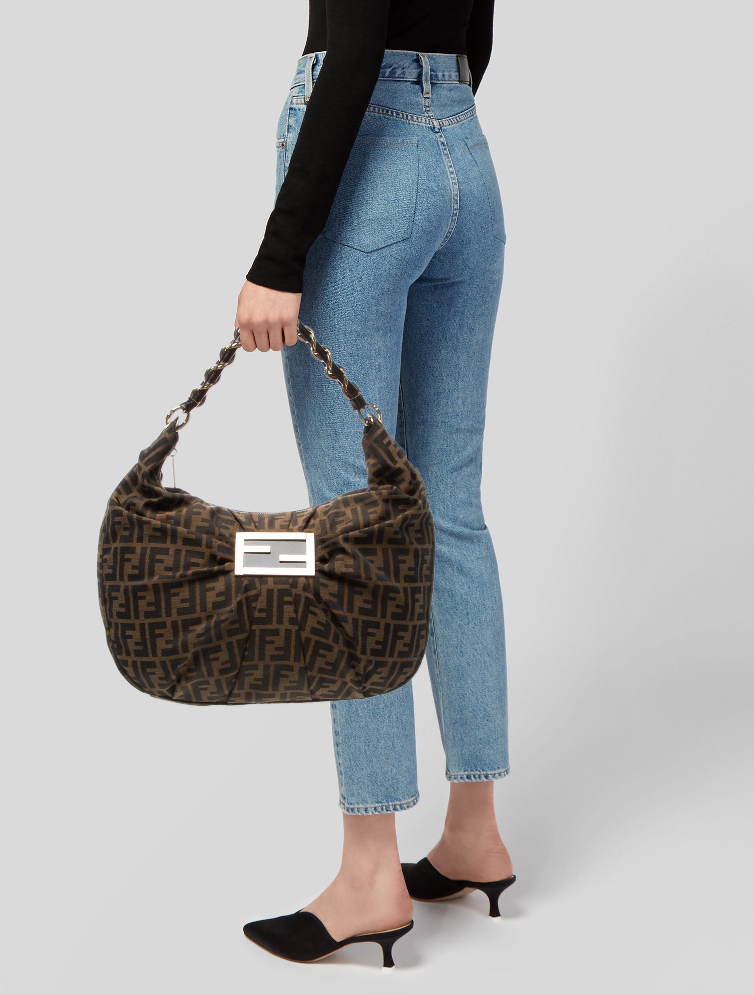 Fendi Zucca FF Zucca FF Hobo