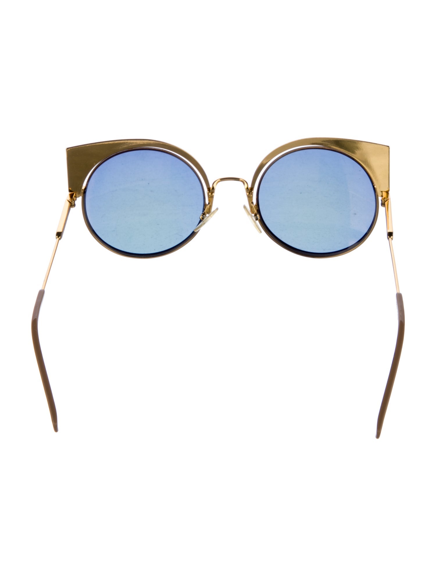 Fendi Heart Tinted Sunglasses