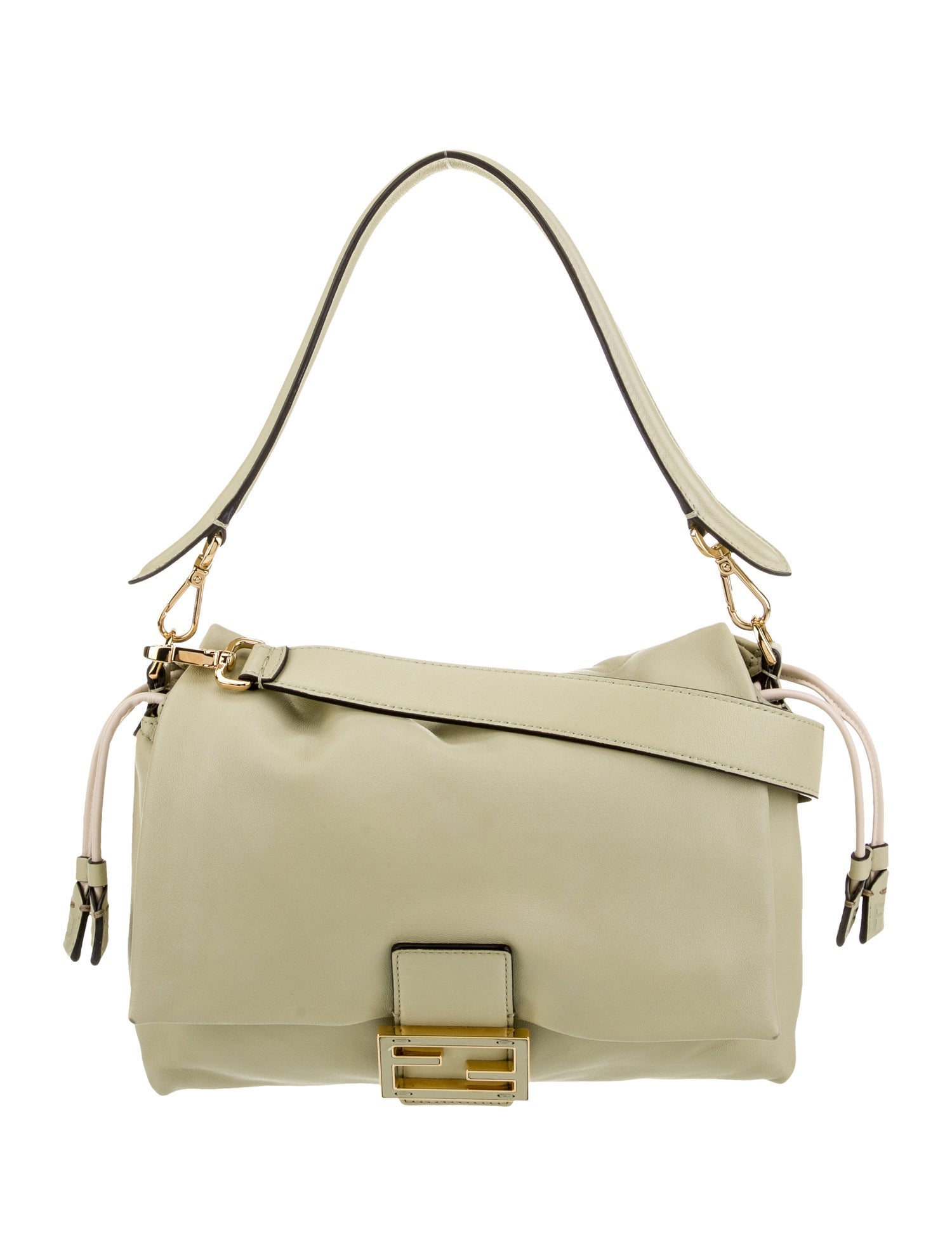 Fendi Leather Baguette Medium 2025