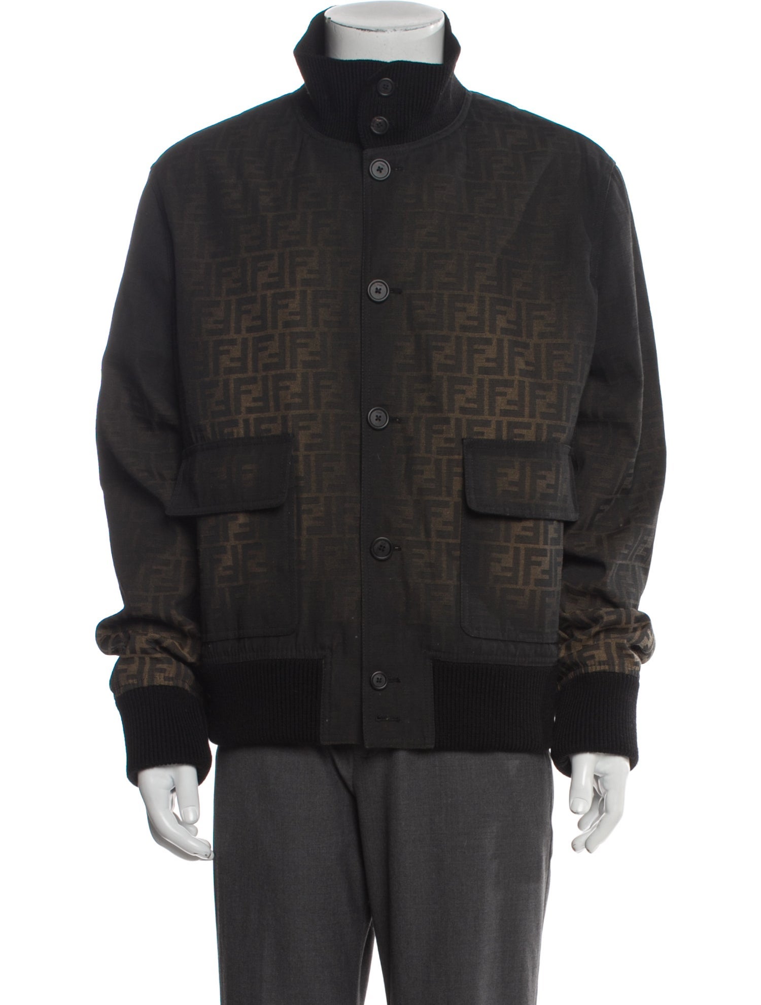 Fendi Printed Utility Jacket