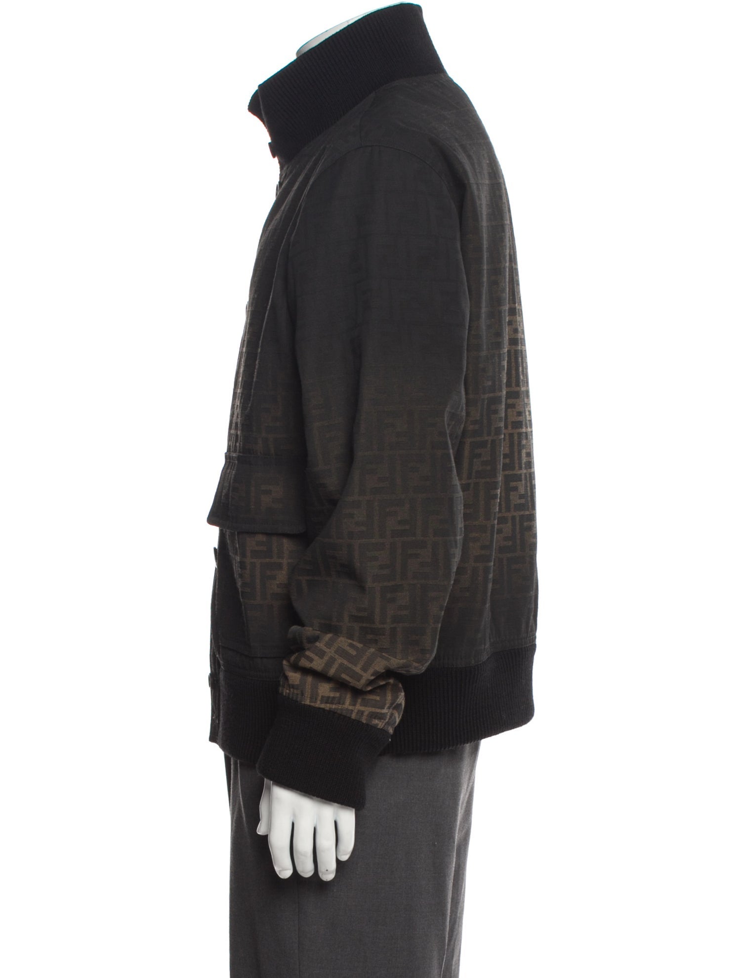 Fendi Printed Utility Jacket