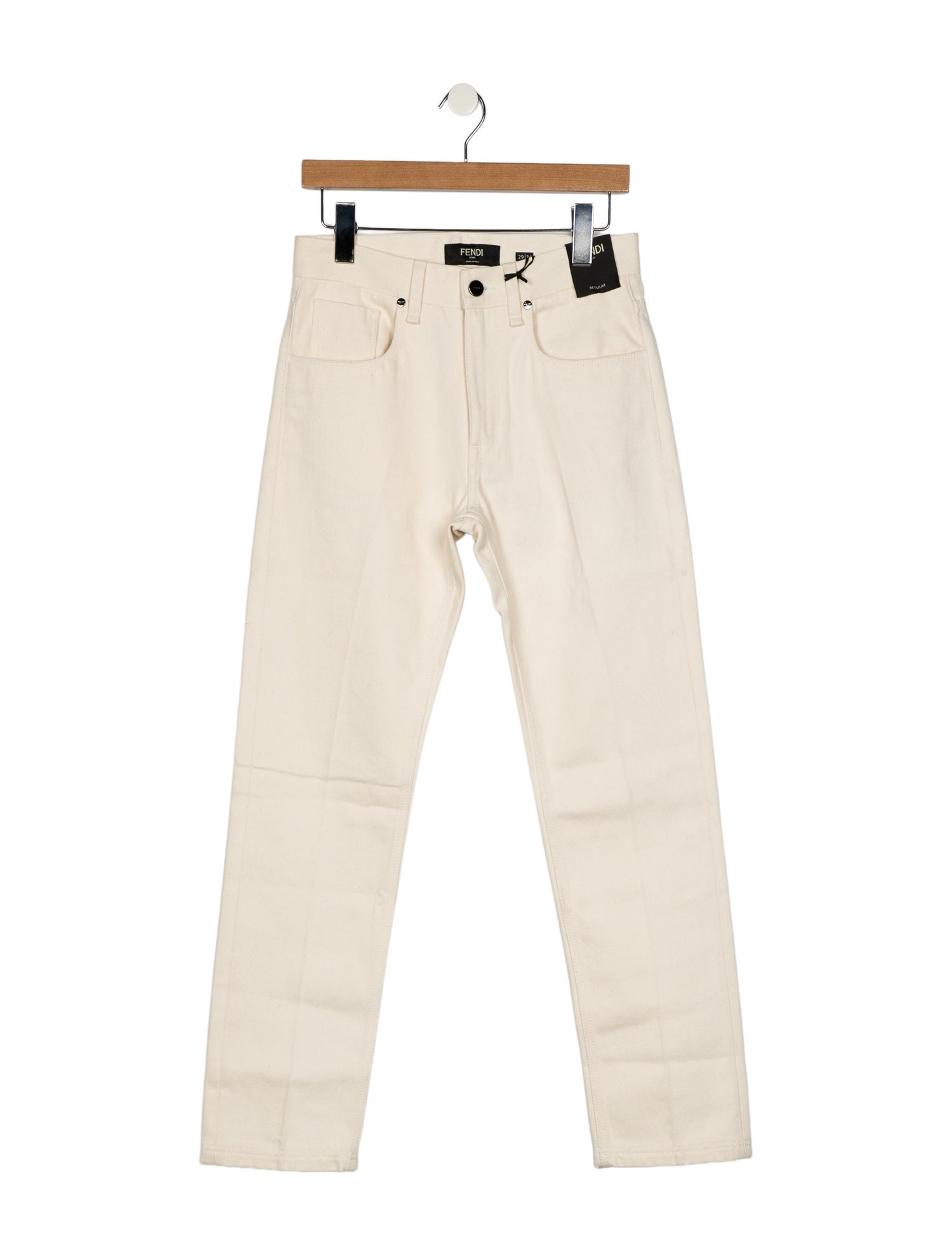 Fendi Straight-Leg Jeans w/ Tags