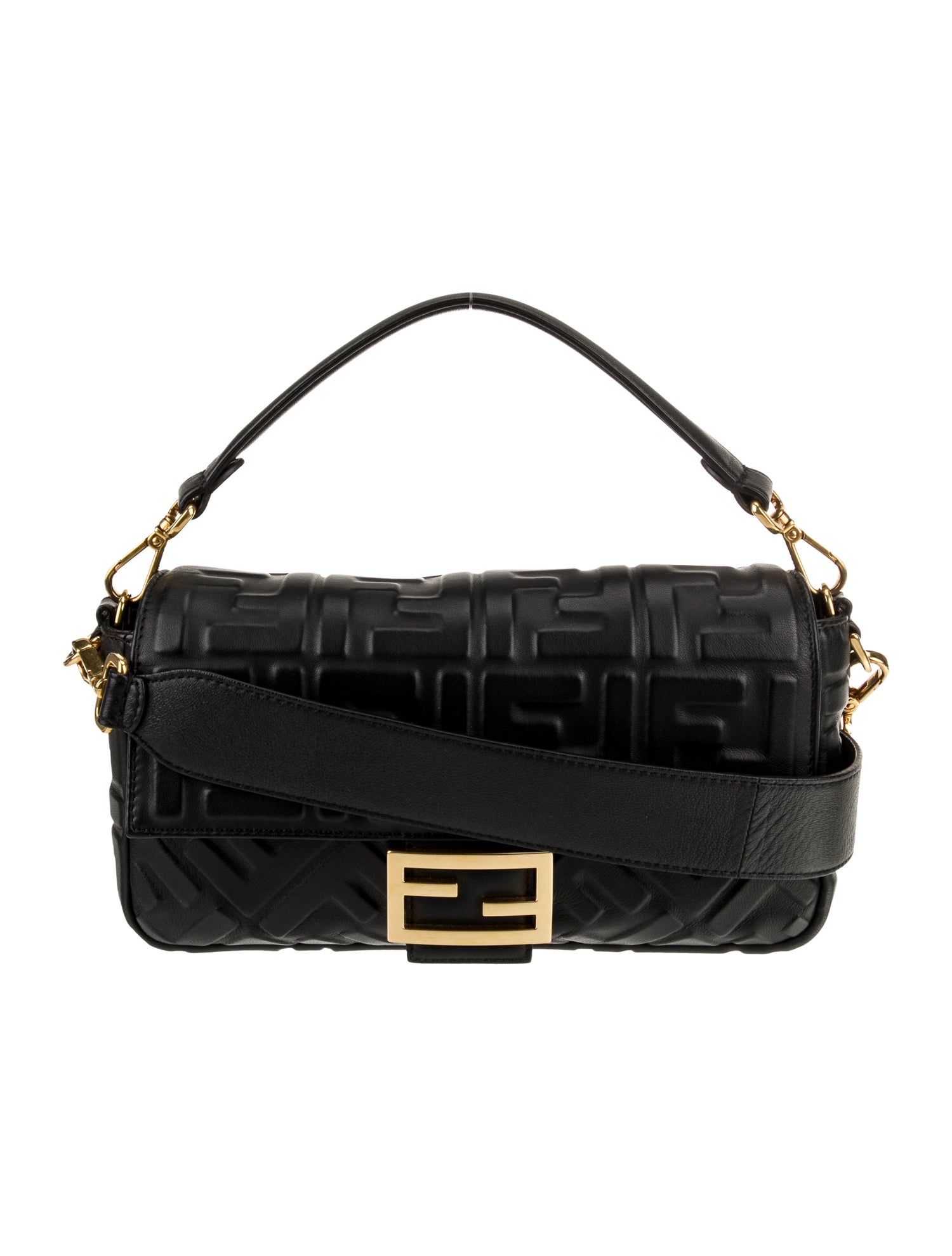 Fendi Zucca FF Shoulder Bag
