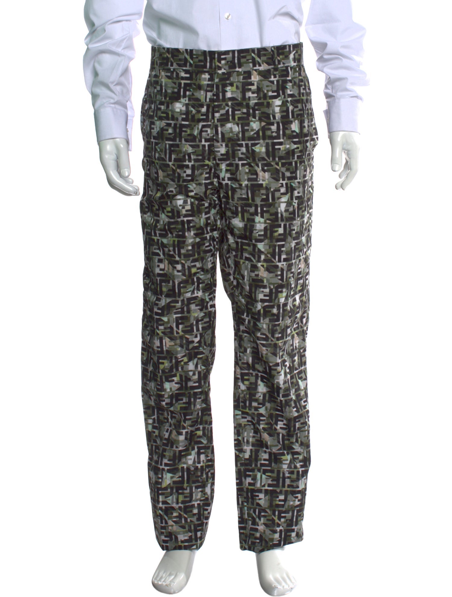 Fendi Printed Cargo Pants