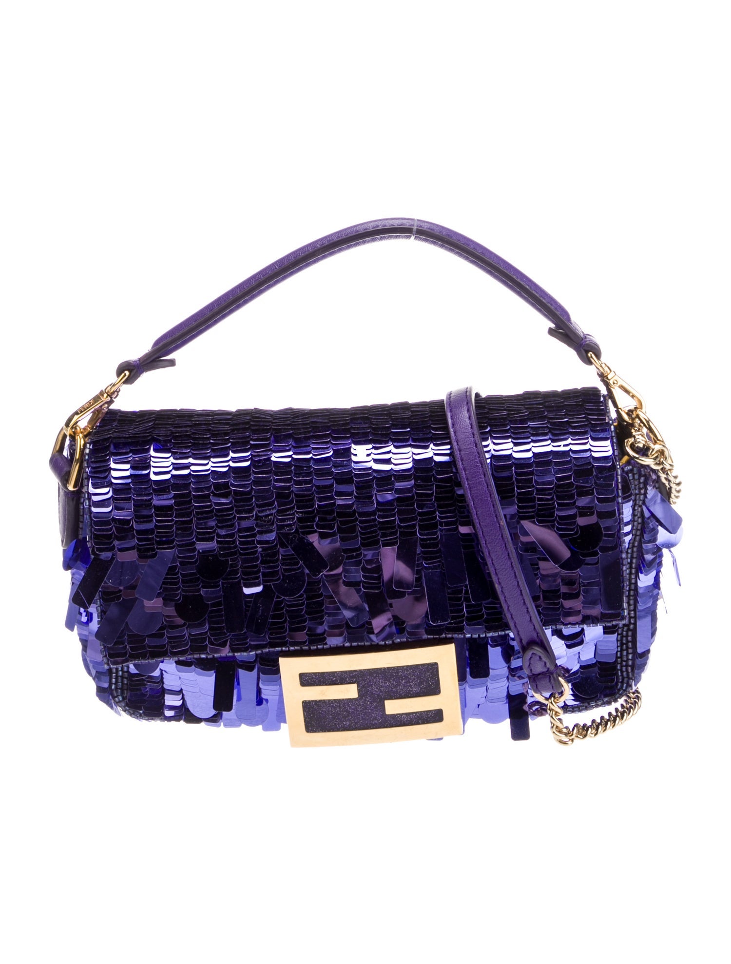 Fendi Sequins Baguette