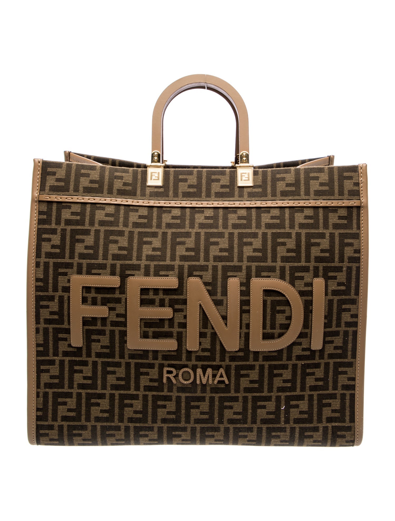 Fendi Zucca FF Sunshine Tote