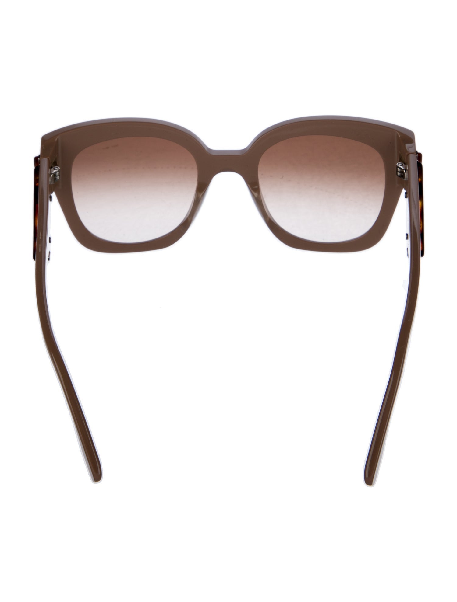 Fendi Zucca FF Logo Cat-Eye Sunglasses