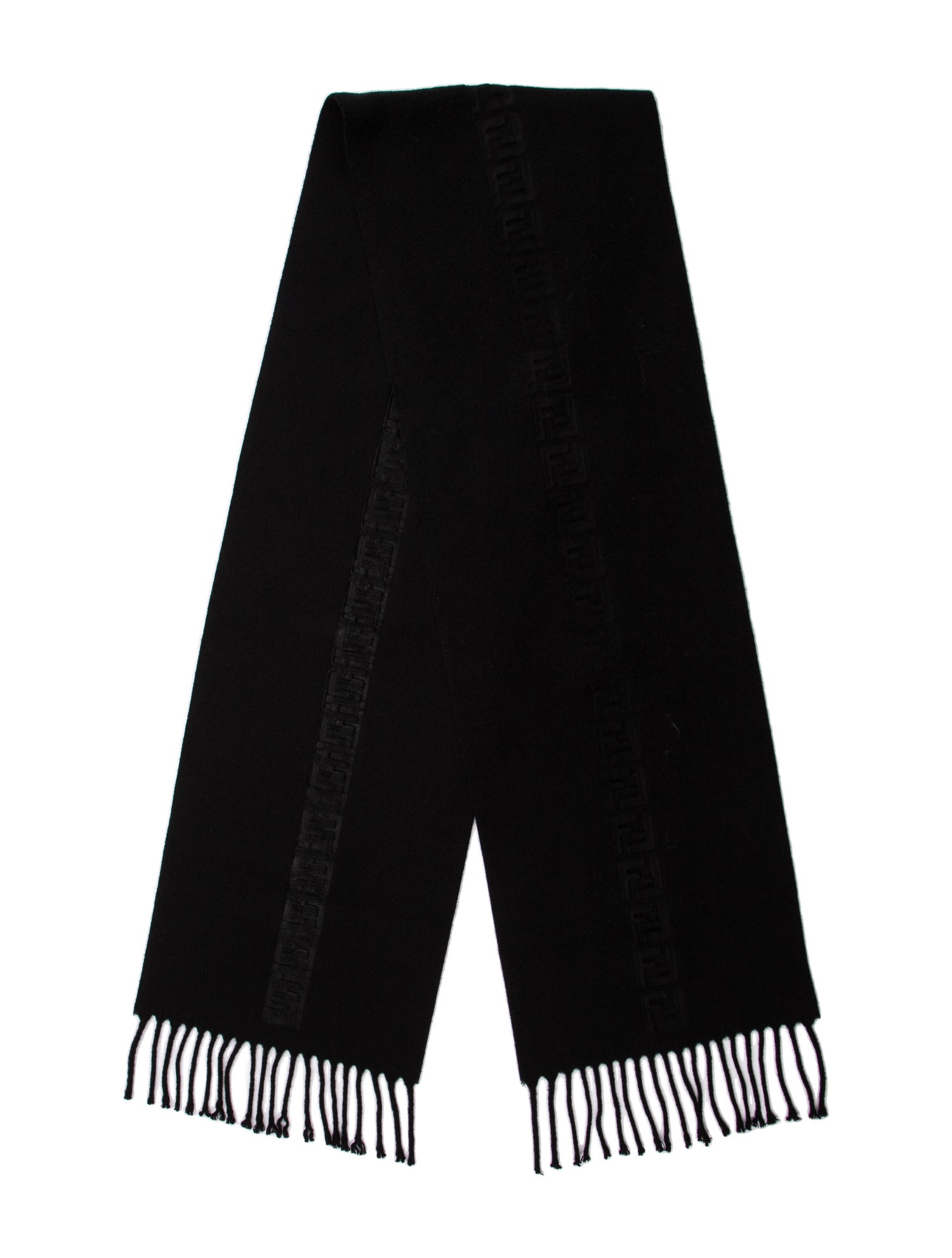 Fendi Zucca FF Logo Scarf