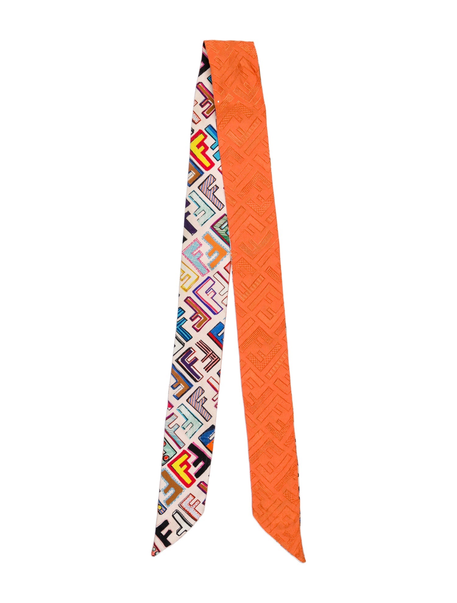 Fendi Fun Fair Silk Bandeau