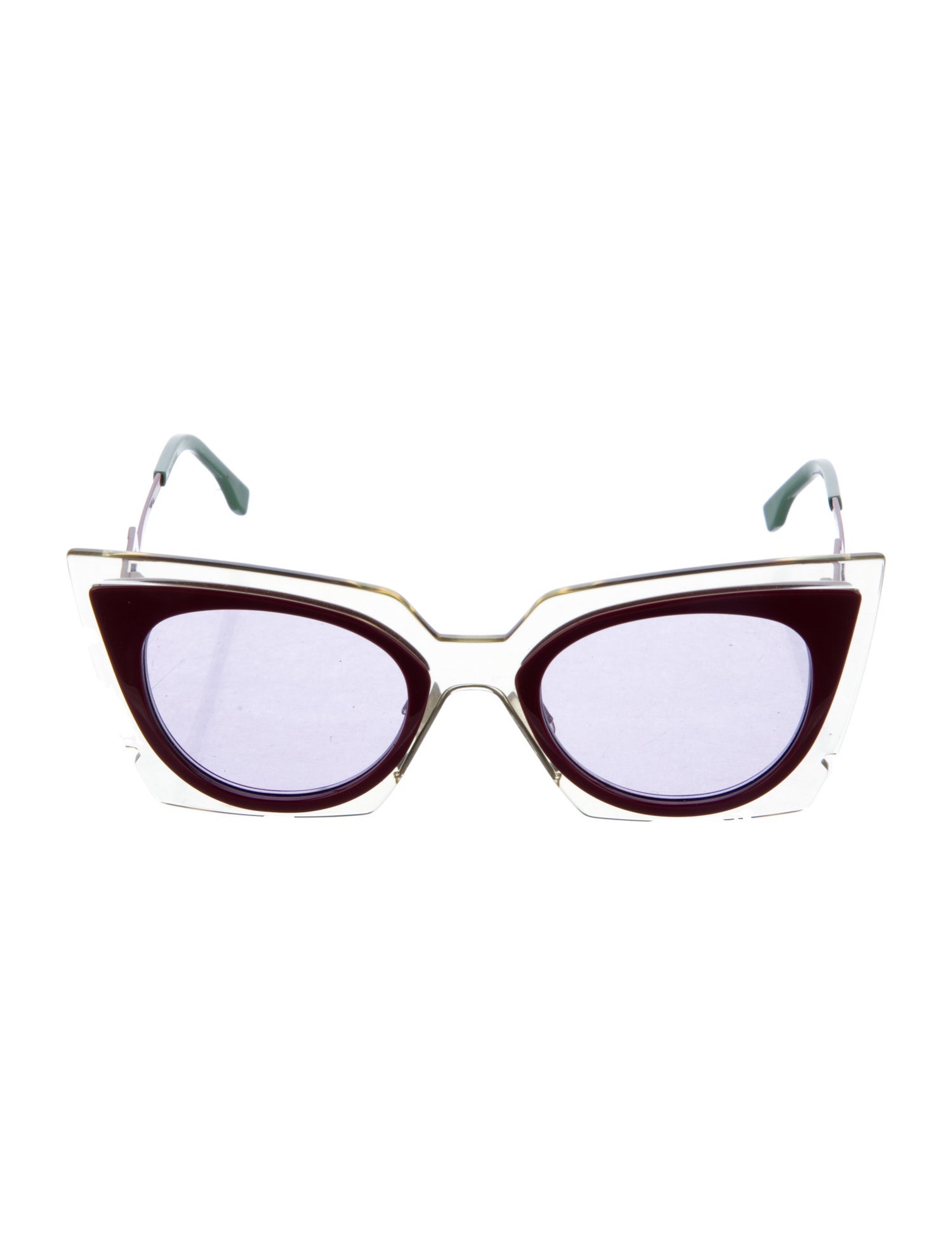 Fendi Cat-Eye Tinted Sunglasses