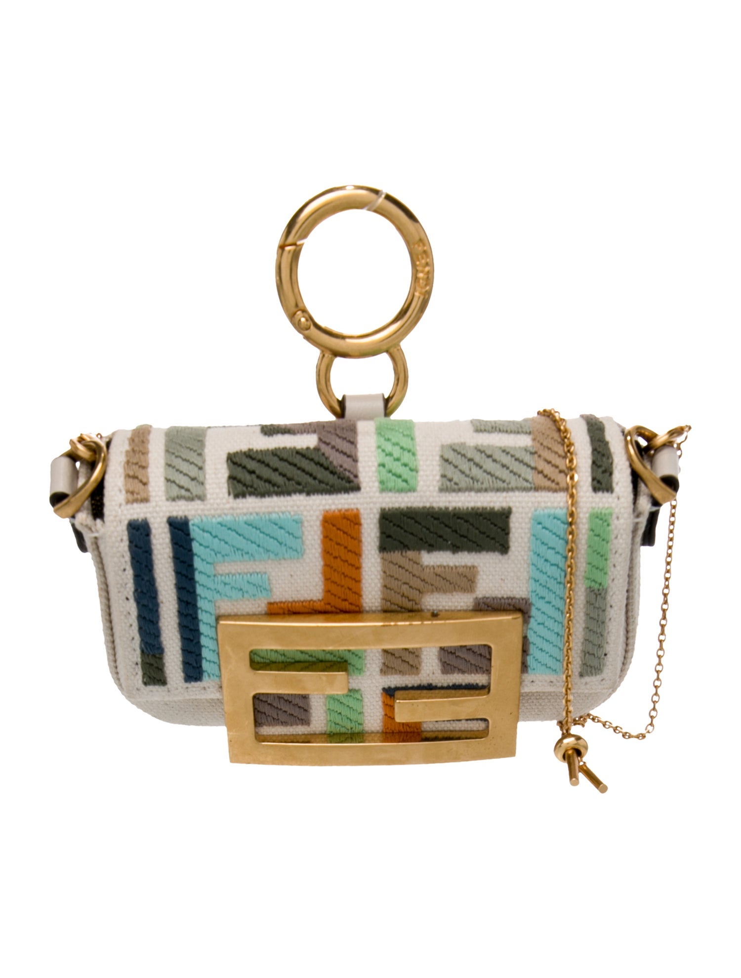 Fendi Canvas Minaudière 2023