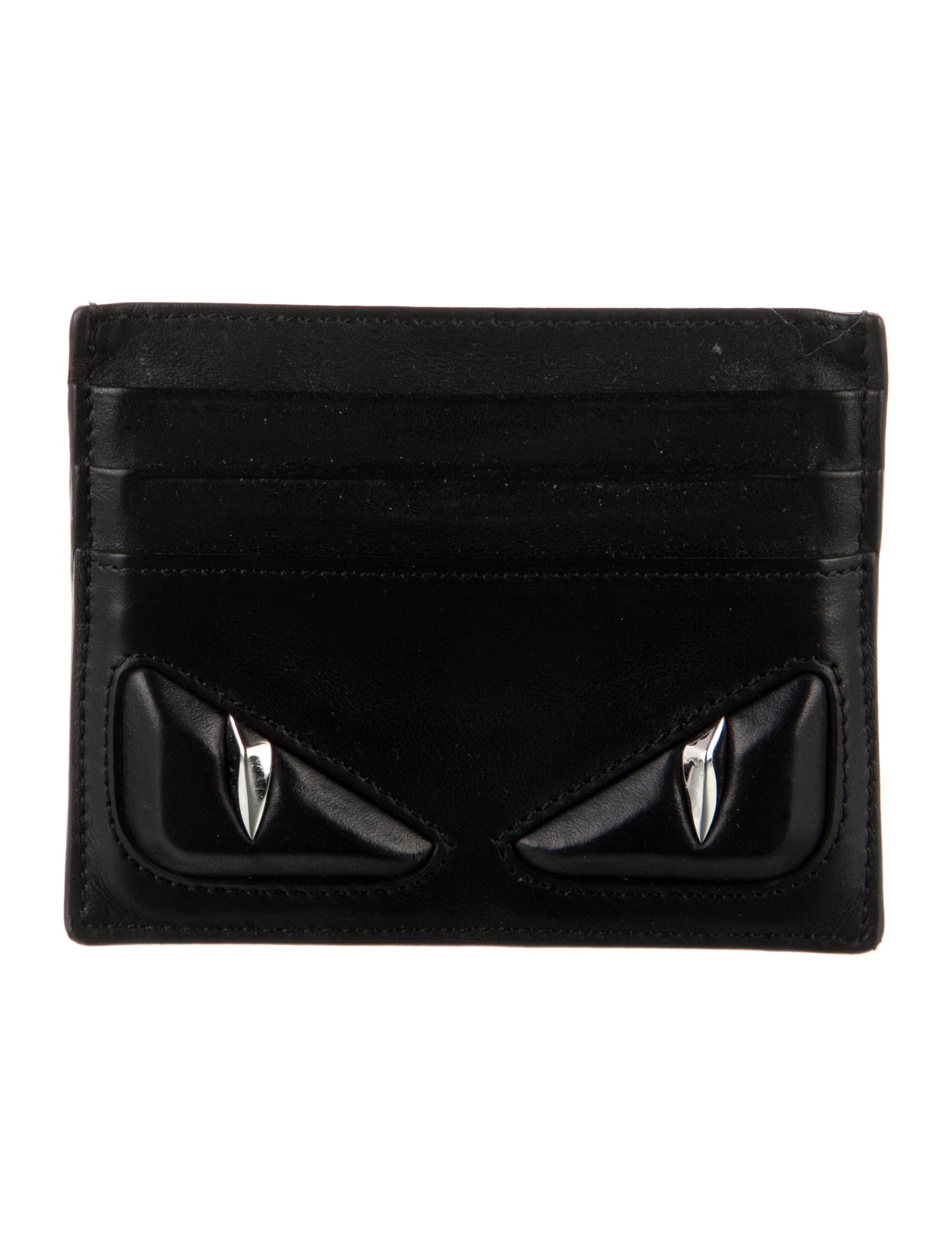 Fendi Monsters Motif Leather Wallet