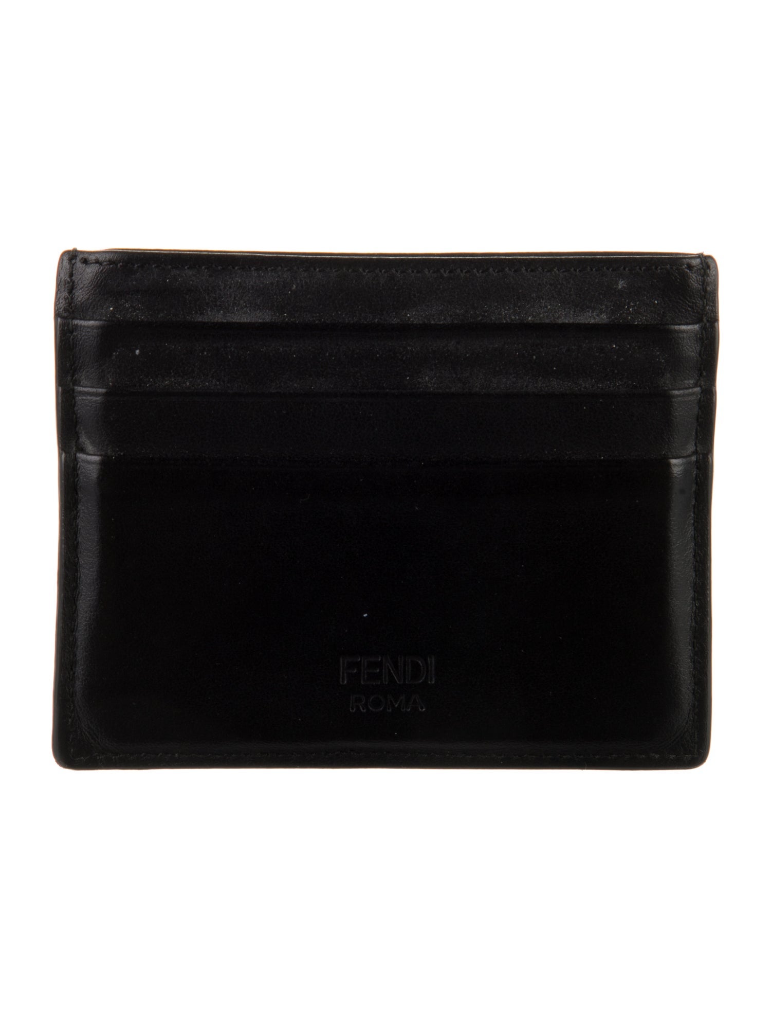 Fendi Monsters Motif Leather Wallet