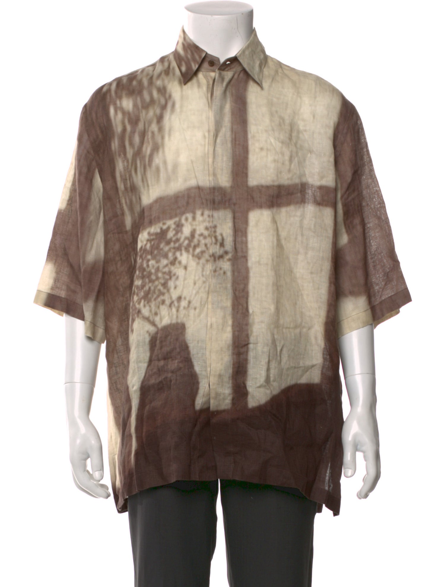 Fendi Printed Short Sleeve Shirt