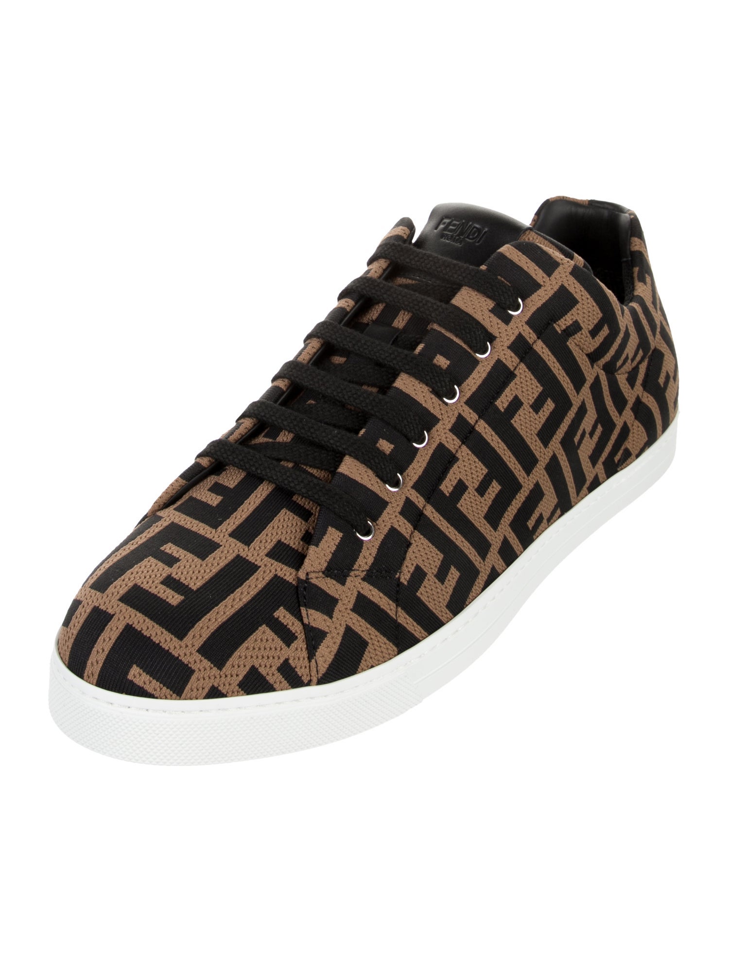 Fendi Zucca FF Logo Printed Sneakers